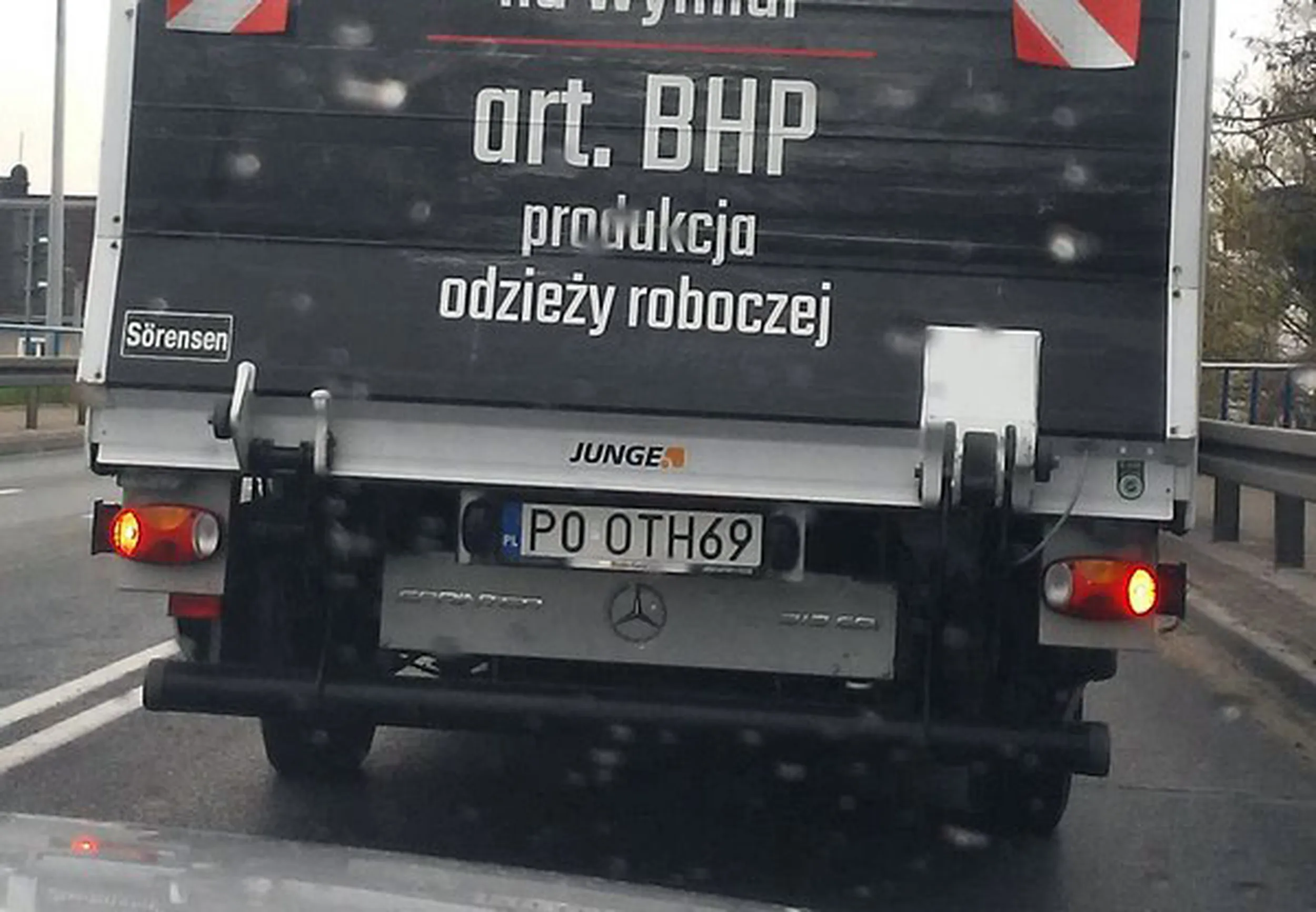 Fajny numer, blacha P0 OTH69