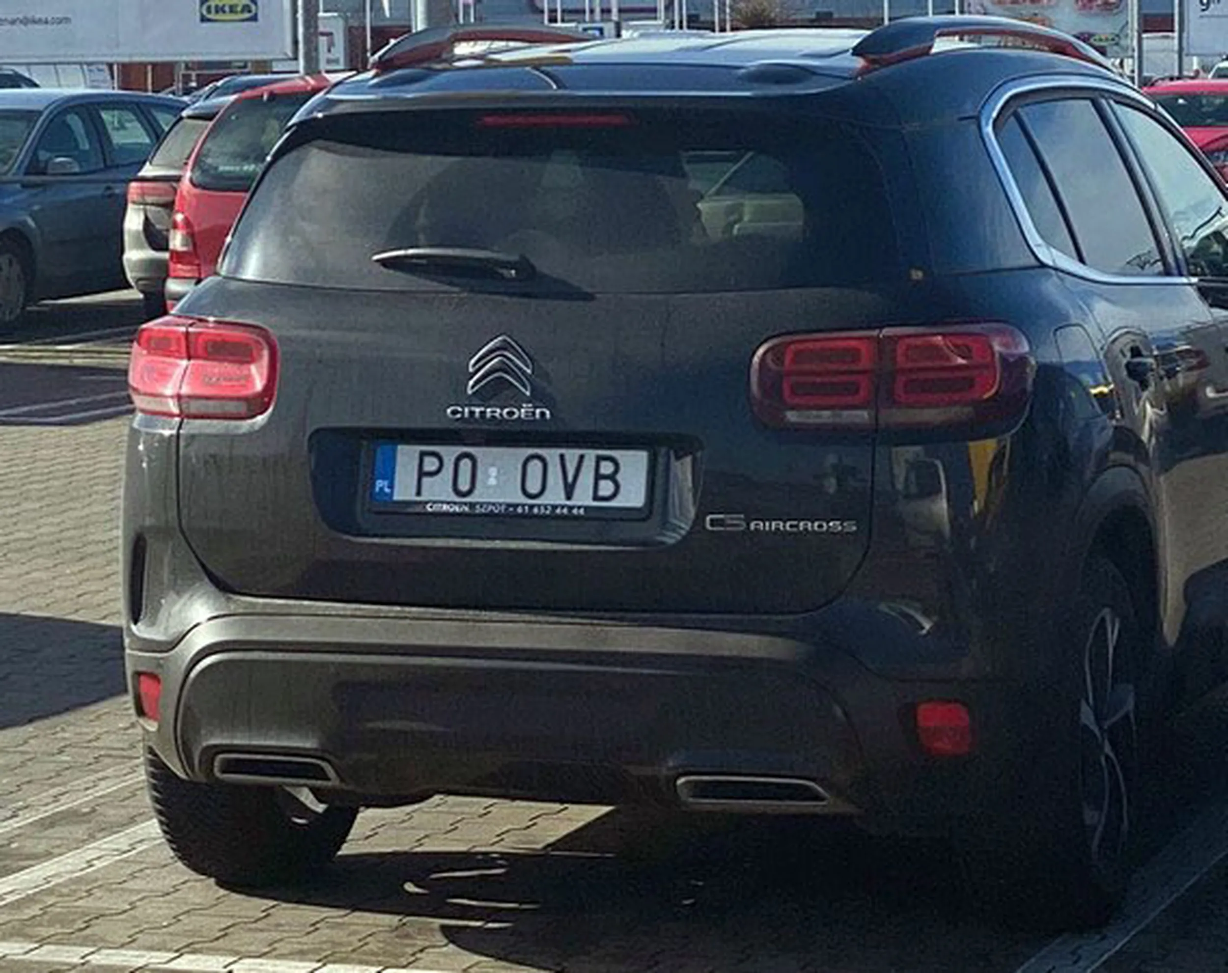 Fajny numer, blacha P0 OVB