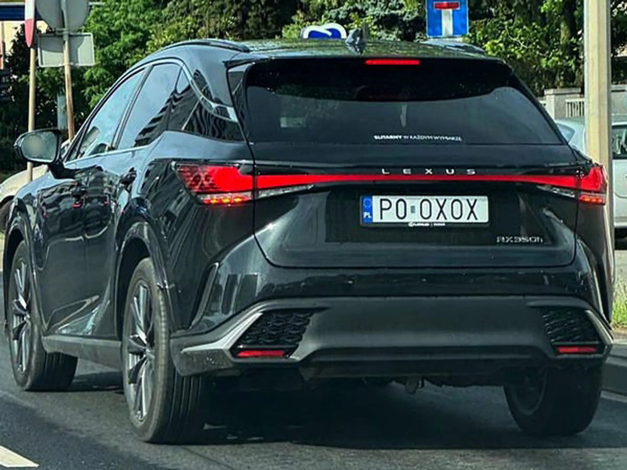 Fajny numer, blacha P0 OXOX