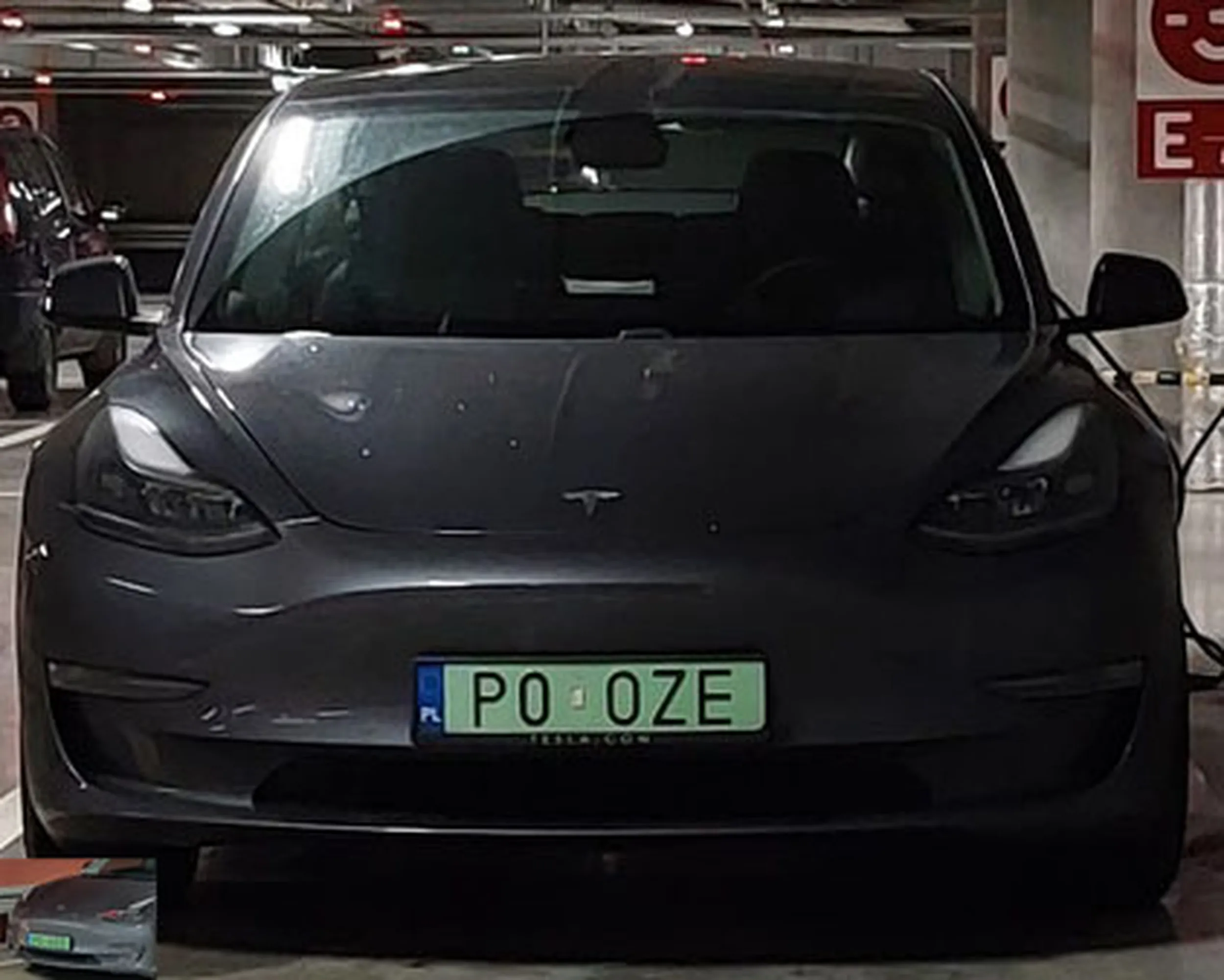 Fajny numer, blacha P0 OZE