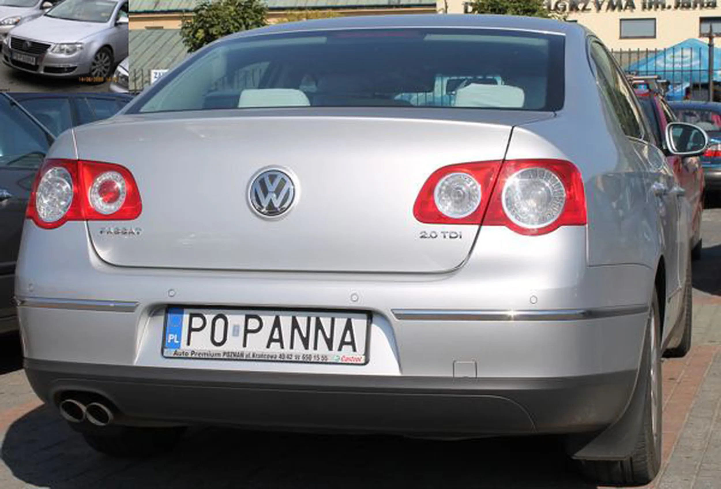 Fajny numer, blacha P0 PANNA