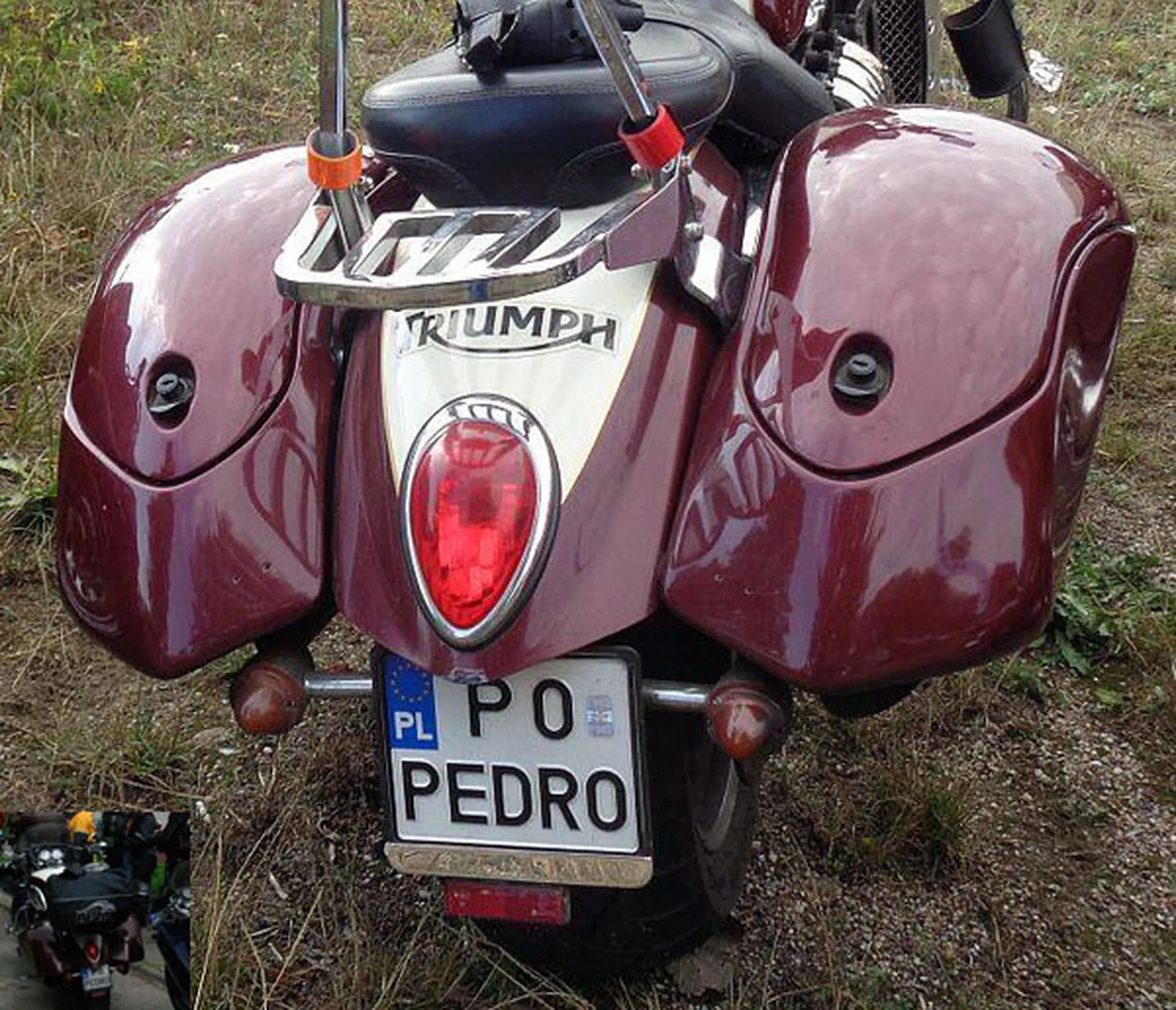 Fajny numer, blacha P0 PEDRO