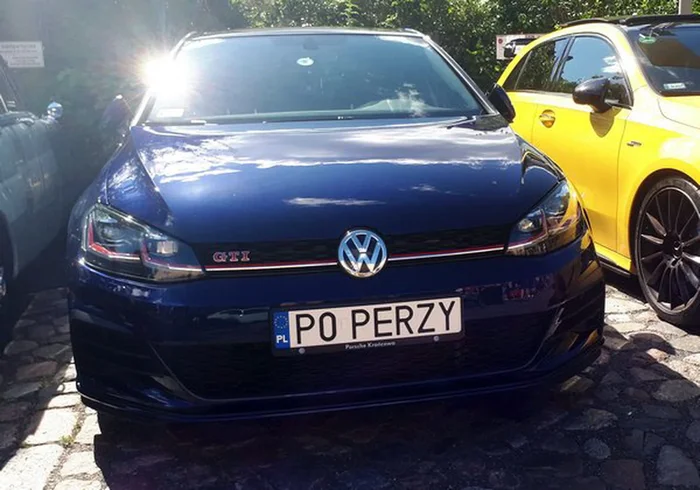 Fajny numer, blacha P0 PERZY