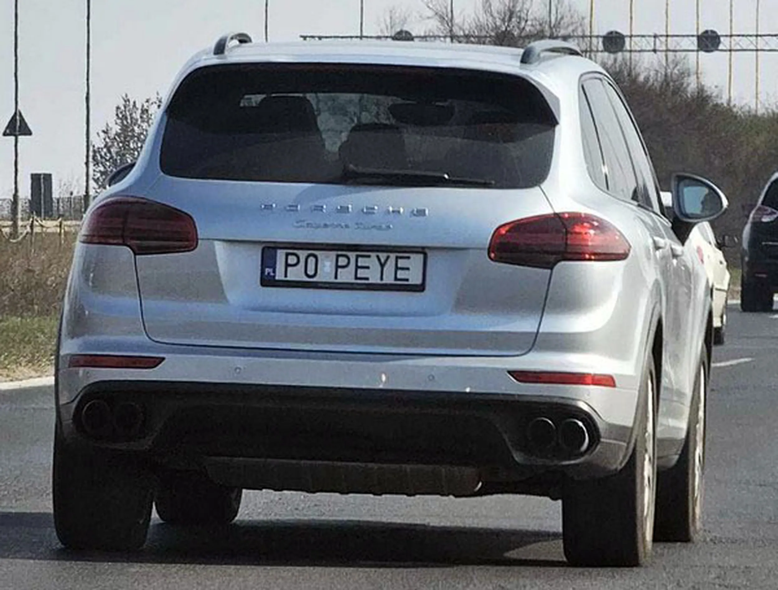 Fajny numer, blacha P0 PEYE