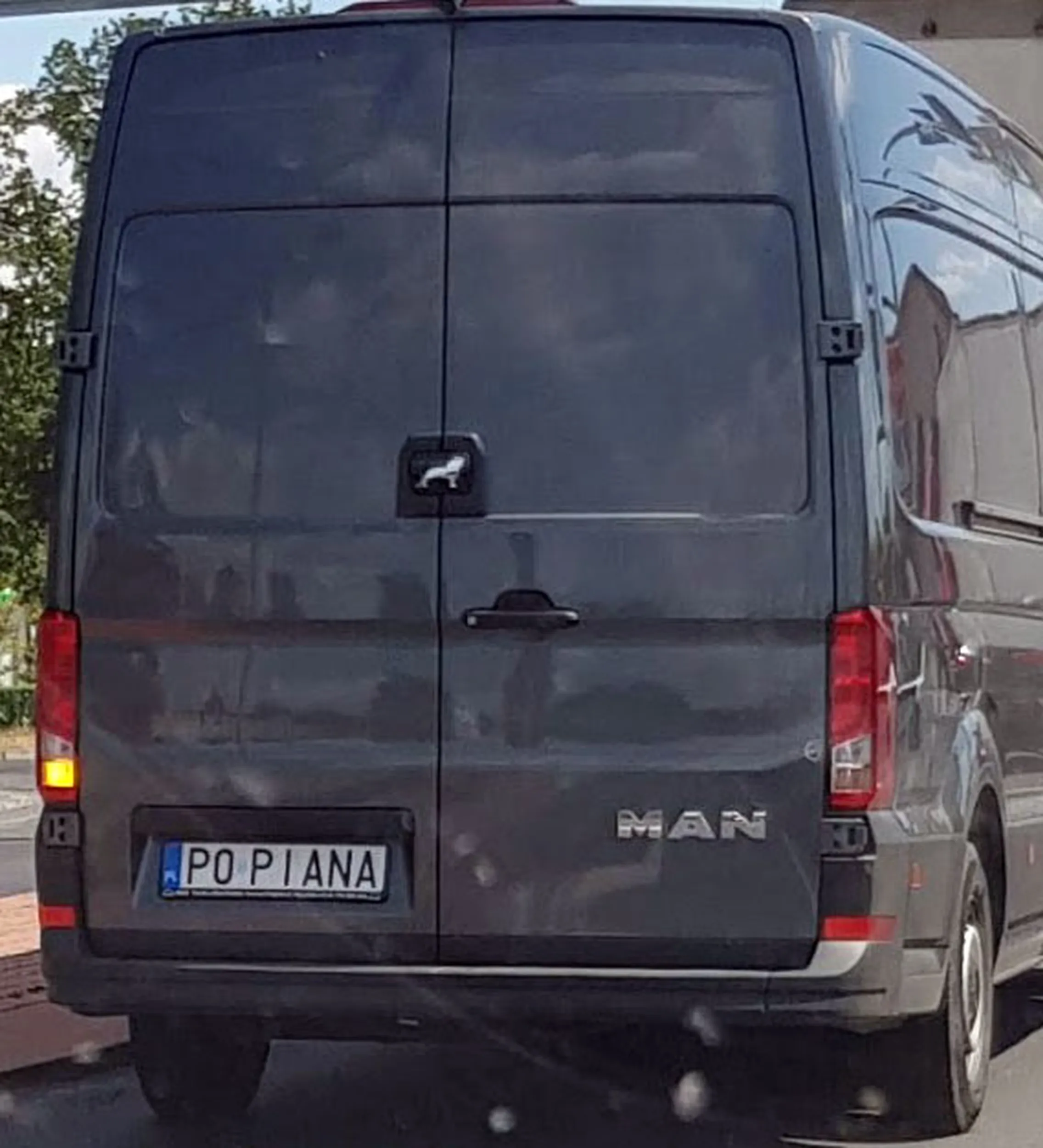 Fajny numer, blacha P0 PIANA