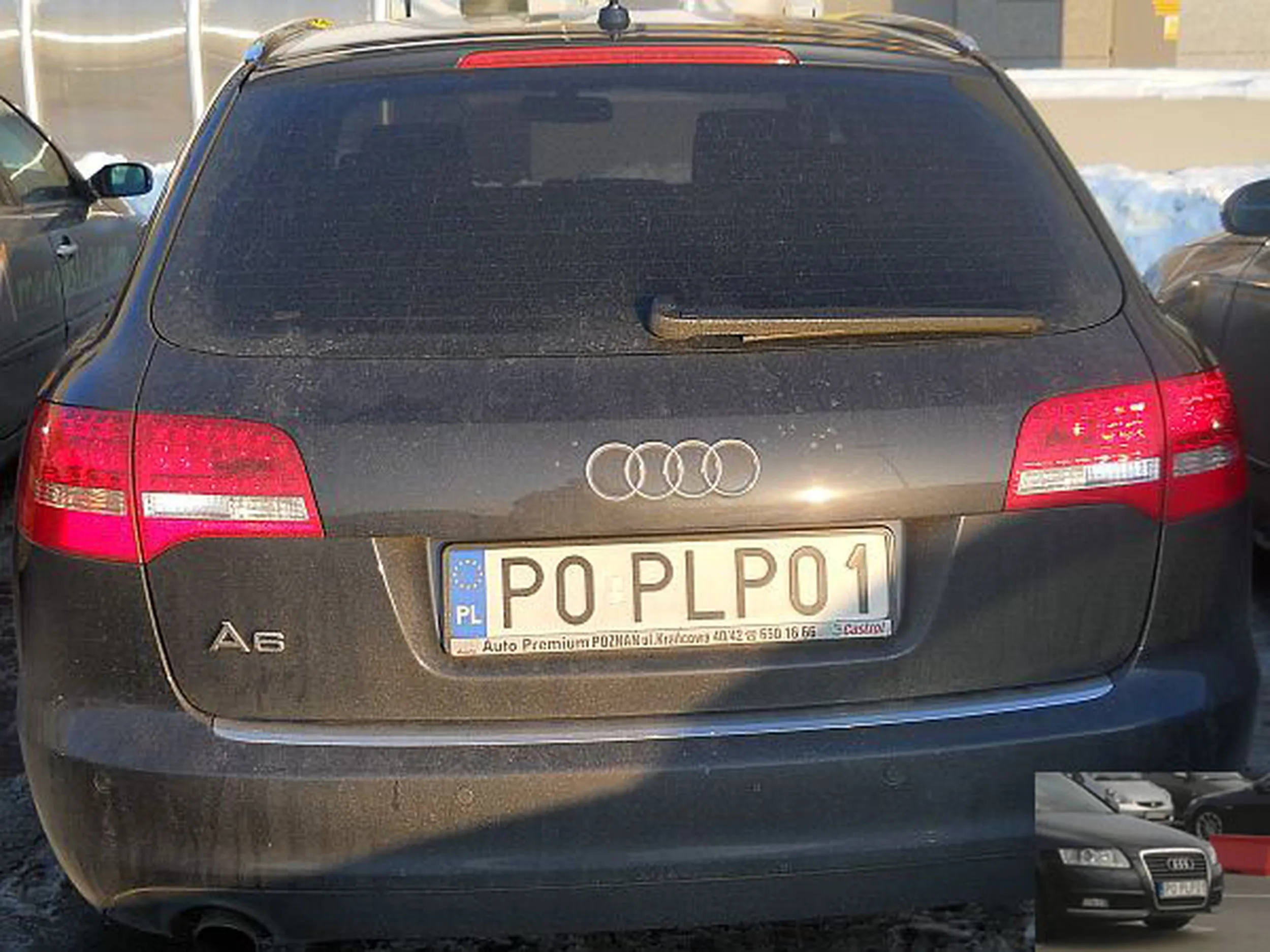 Fajny numer, blacha P0 PLP01