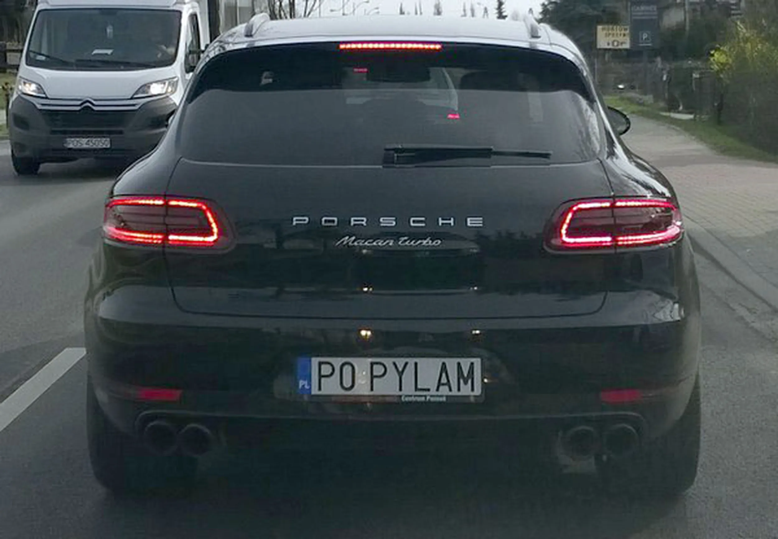 Fajny numer, blacha P0 PYLAM