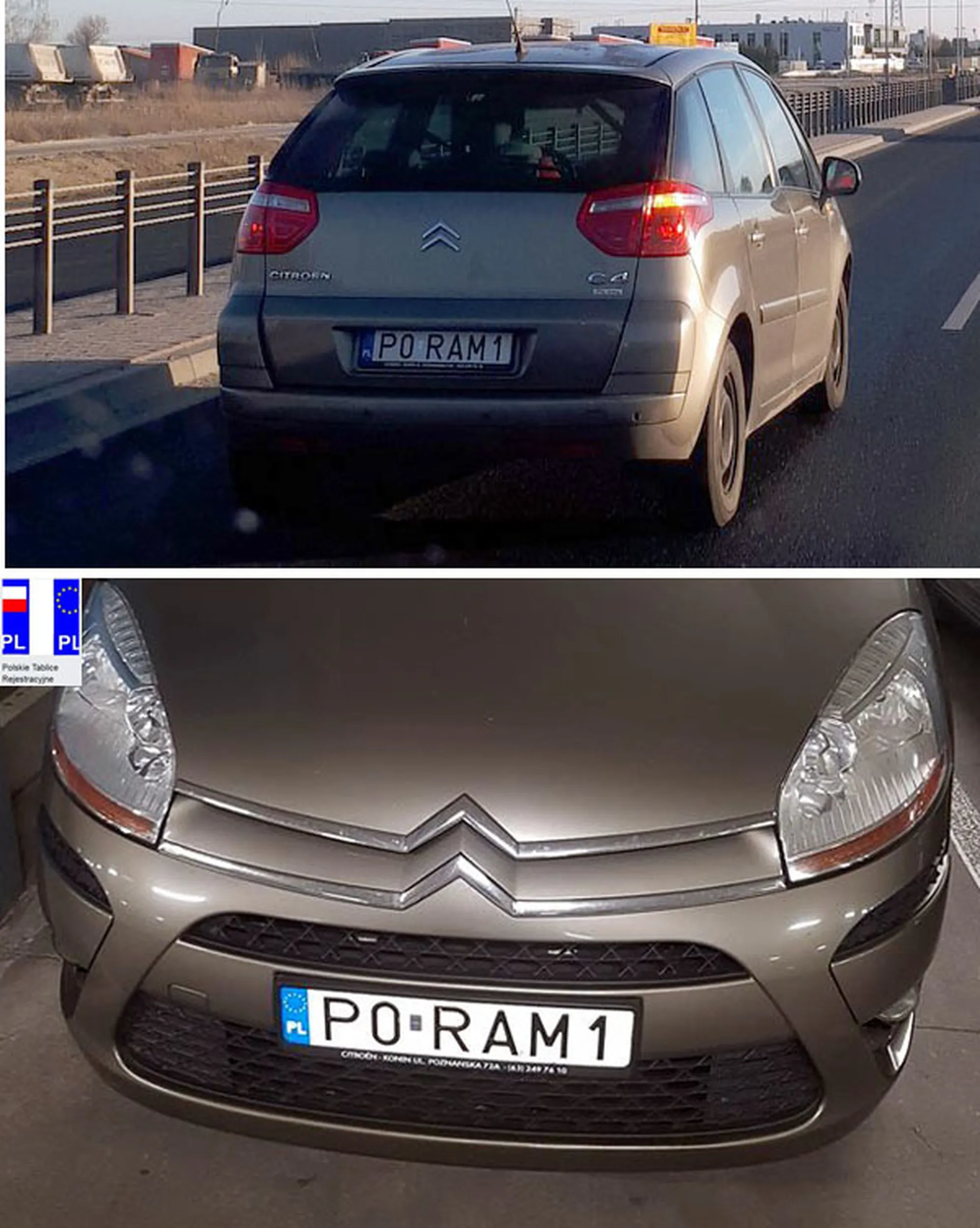 Fajny numer, blacha P0 RAM1