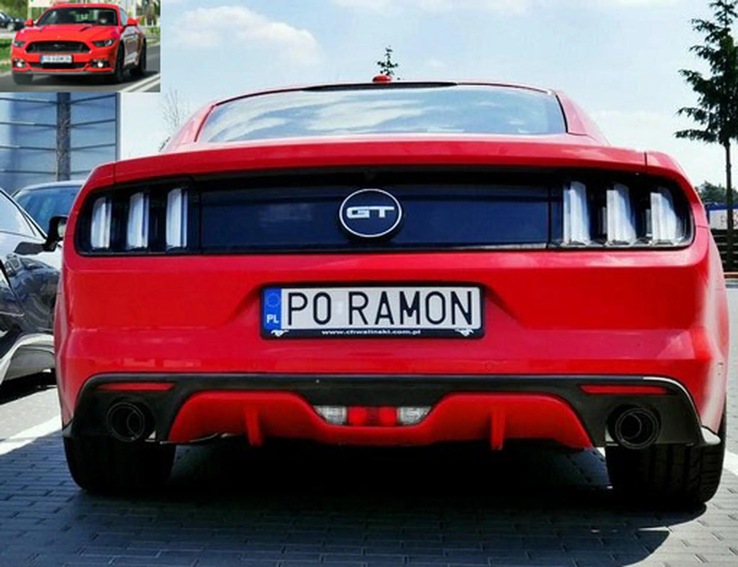 Fajny numer, blacha P0 RAMON