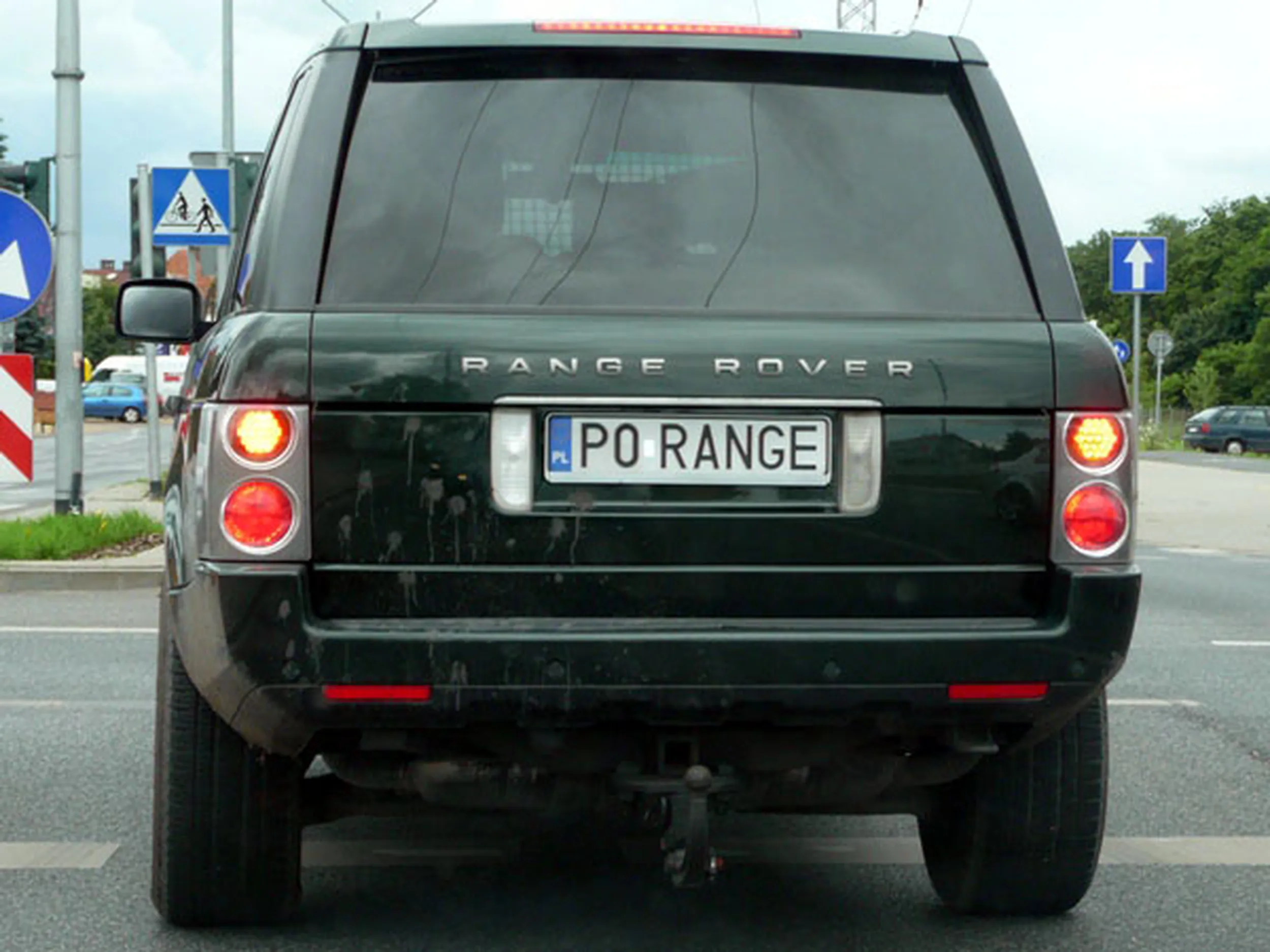 Fajny numer, blacha P0 RANGE