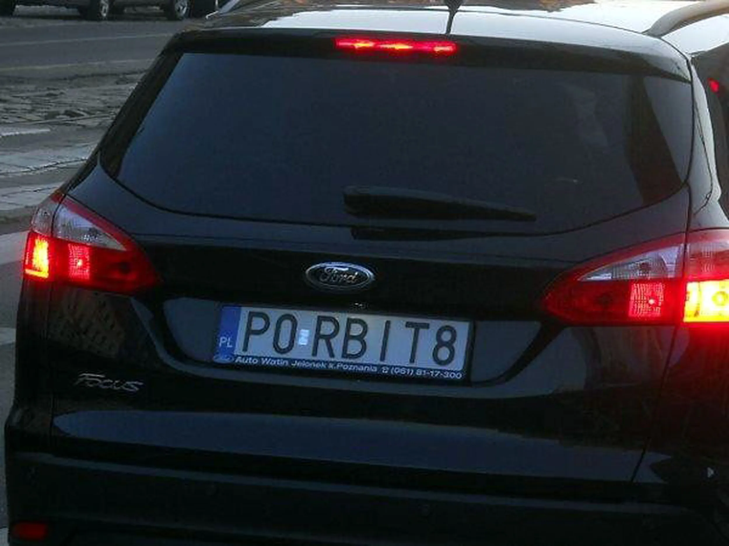 Fajny numer, blacha P0 RBIT8