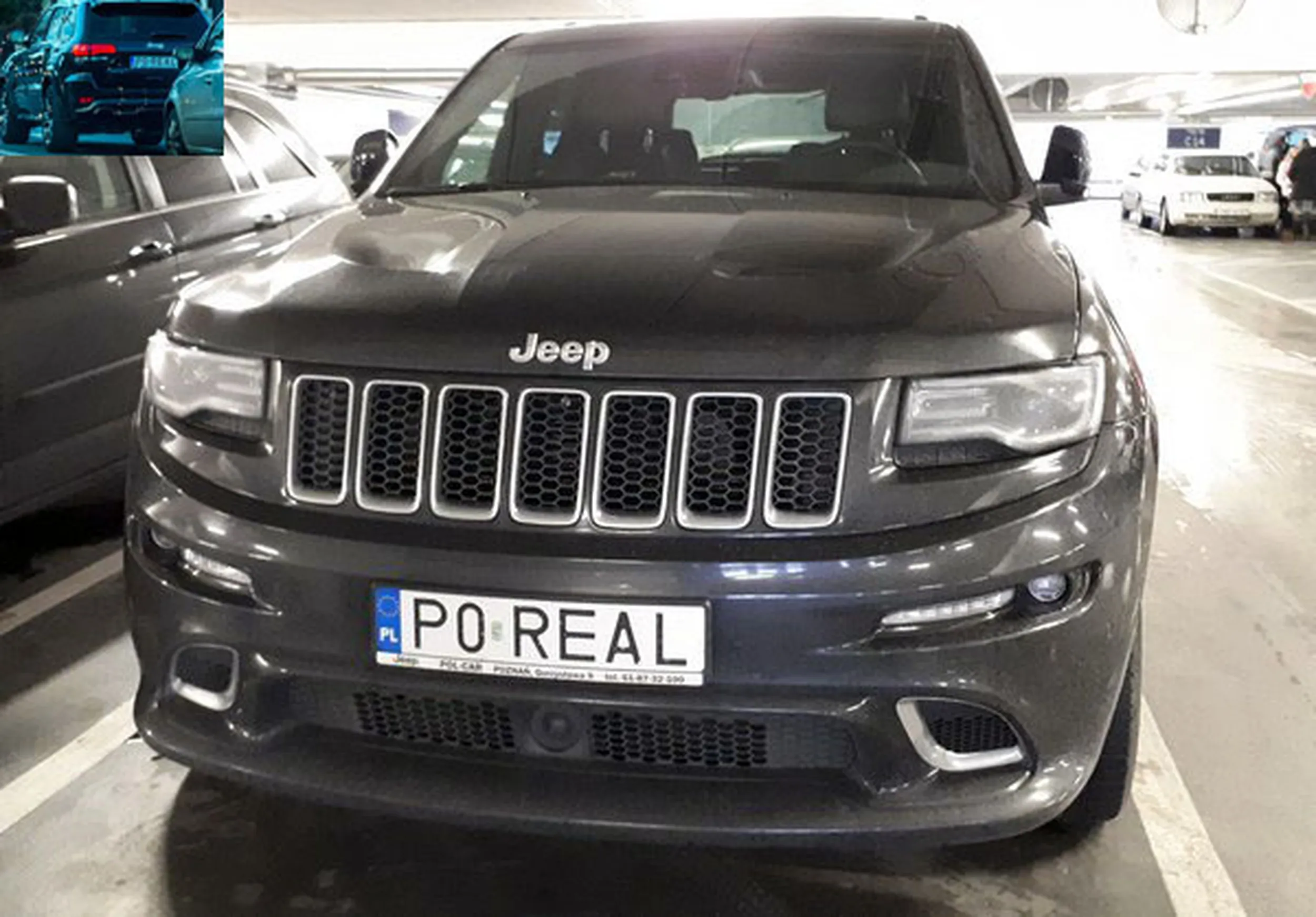 Fajny numer, blacha P0 REAL