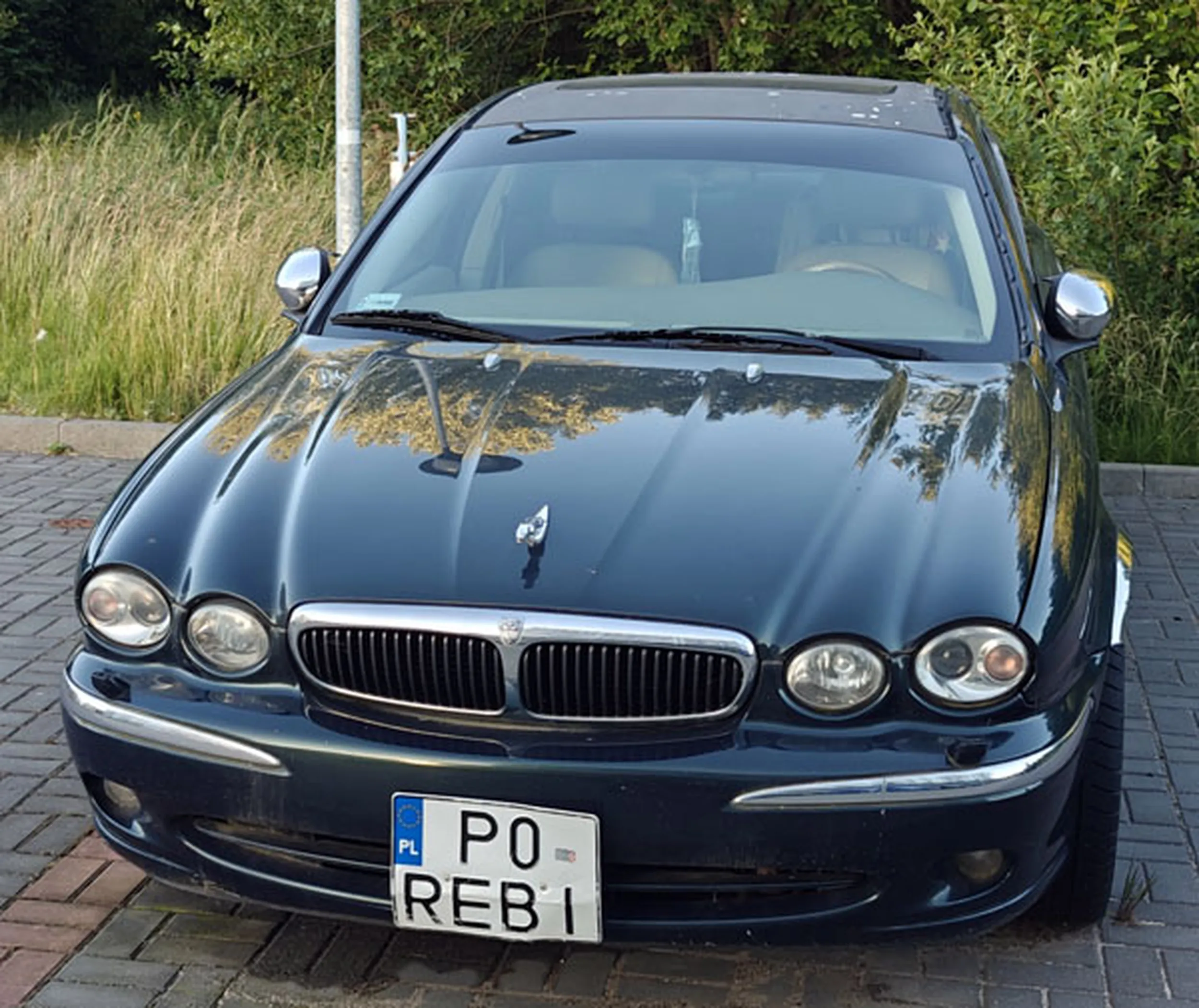 Fajny numer, blacha P0 REBI