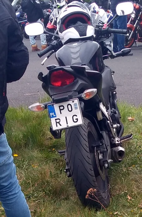 Fajny numer, blacha P0 RIG