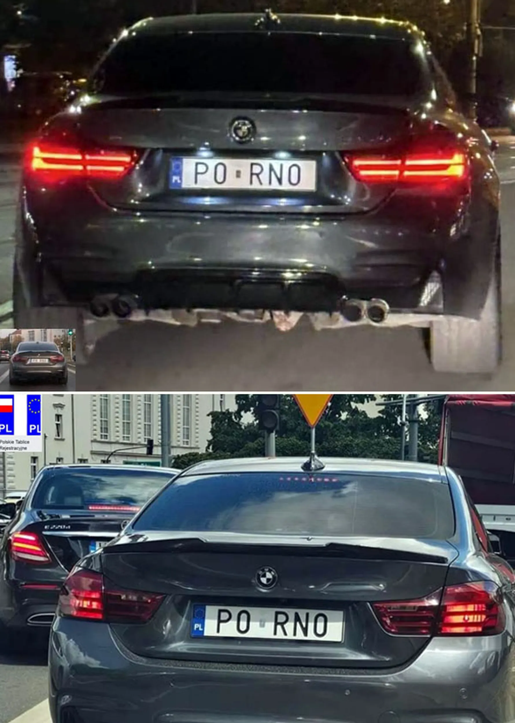 Fajny numer, blacha P0 RN0