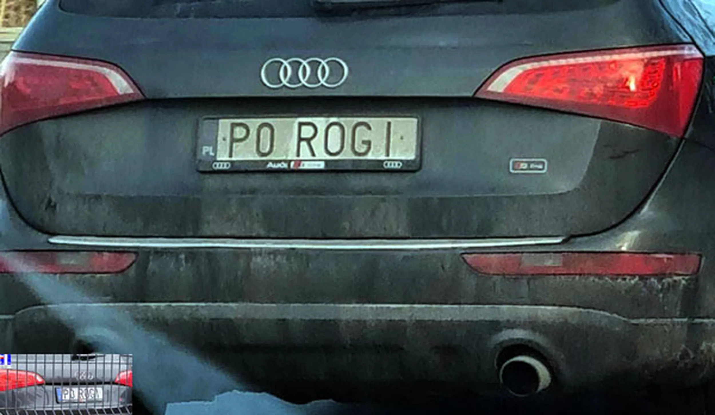 Fajny numer, blacha P0 ROGI