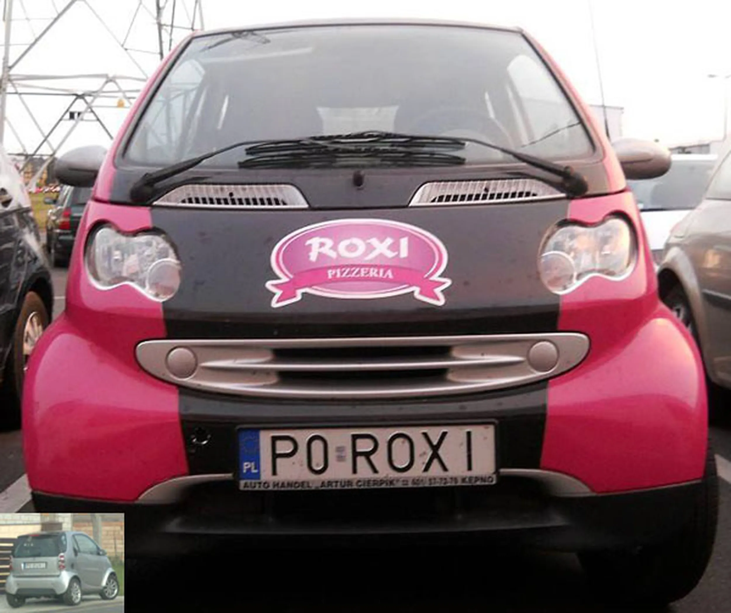 Fajny numer, blacha P0 ROXI