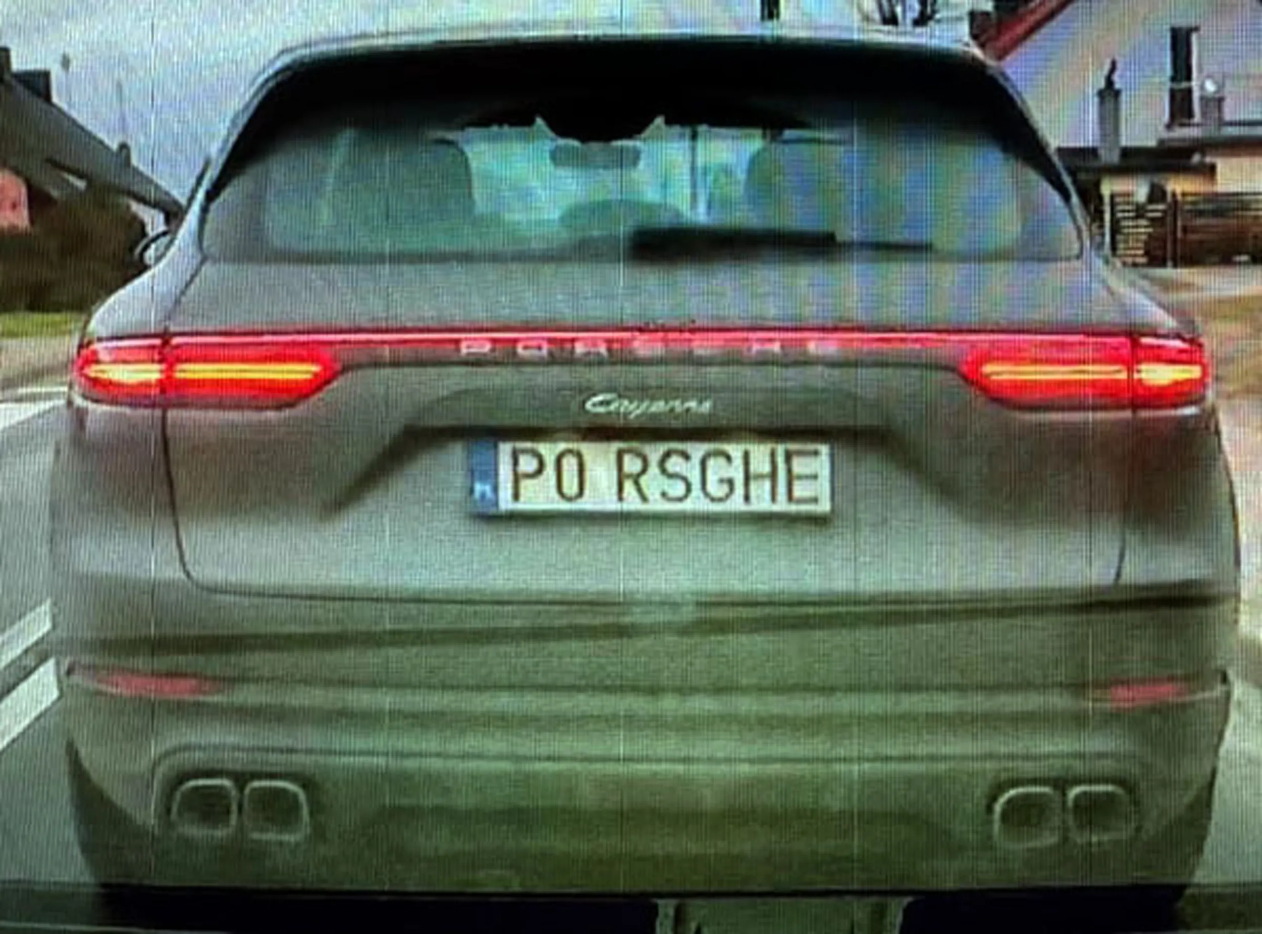 Fajny numer, blacha P0 RSGHE