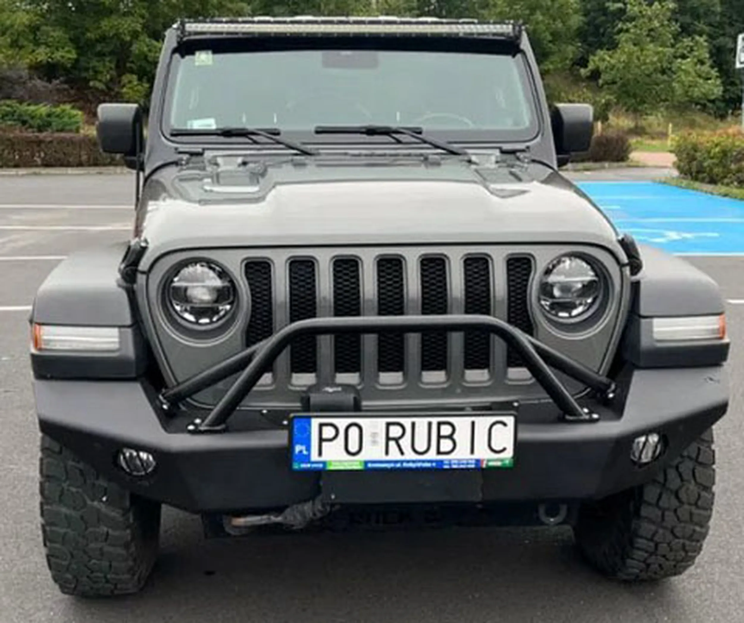 Fajny numer, blacha P0 RUBIC