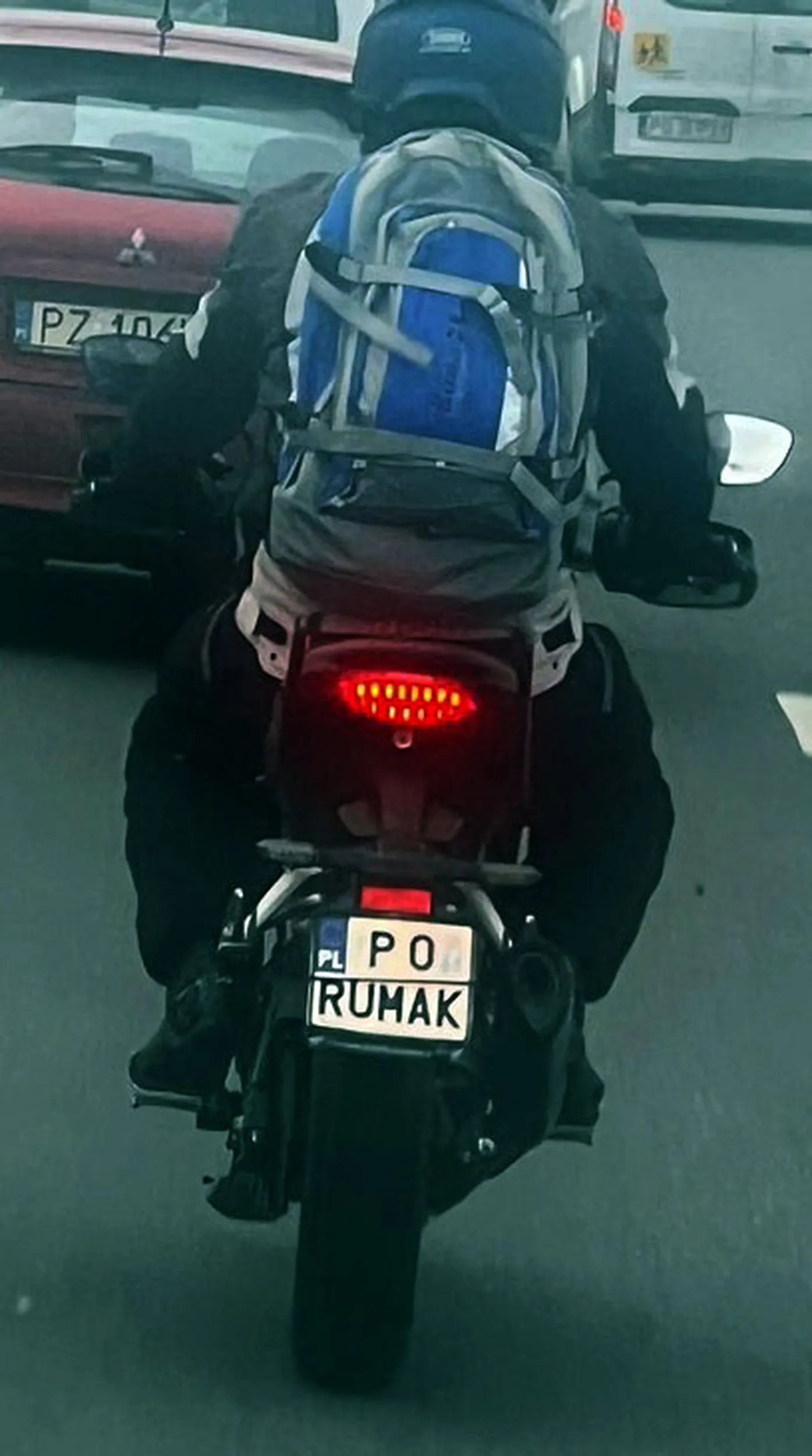 Fajny numer, blacha P0 RUMAK