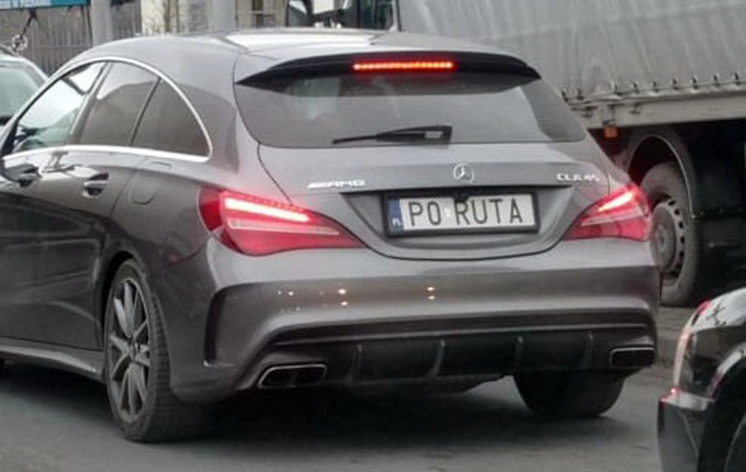 Fajny numer, blacha P0 RUTA