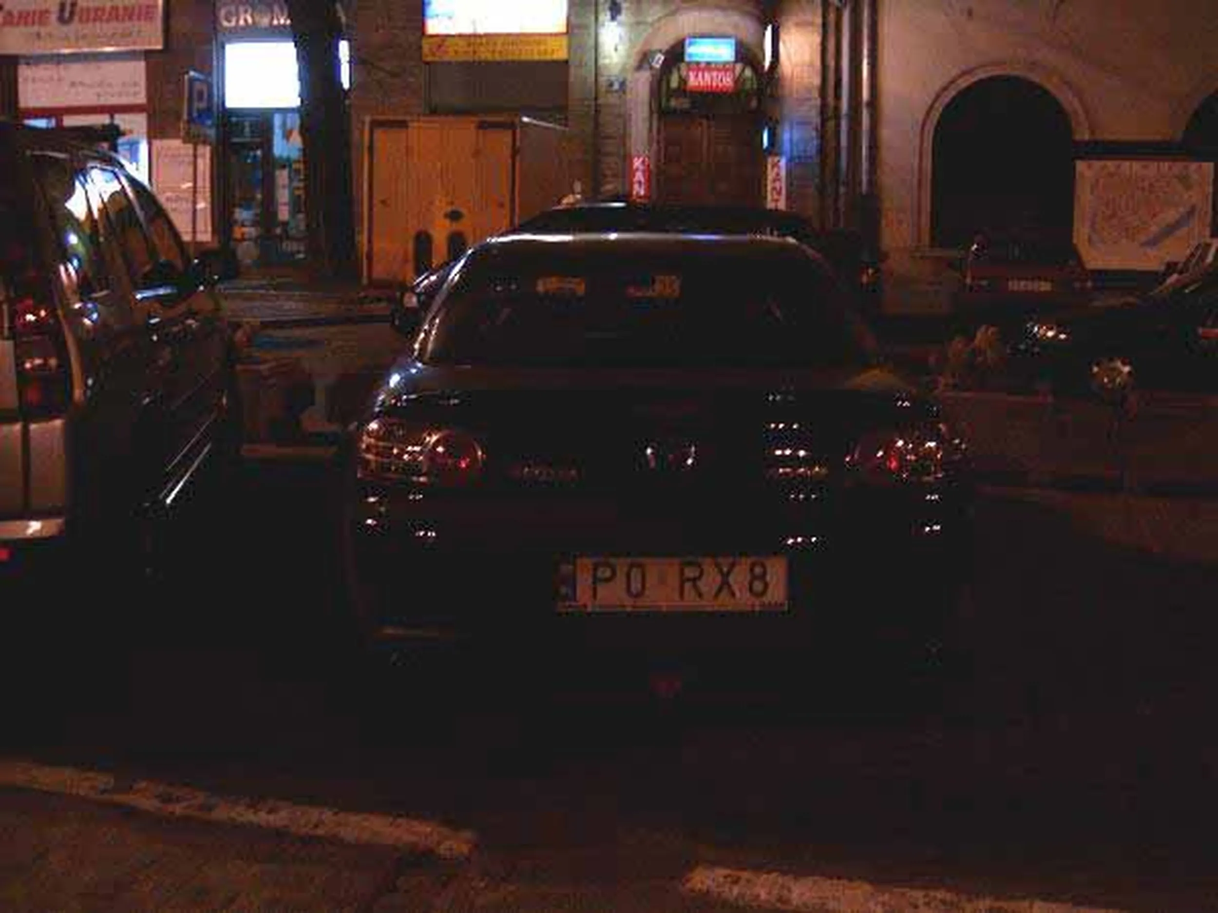 Fajny numer, blacha P0 RX8