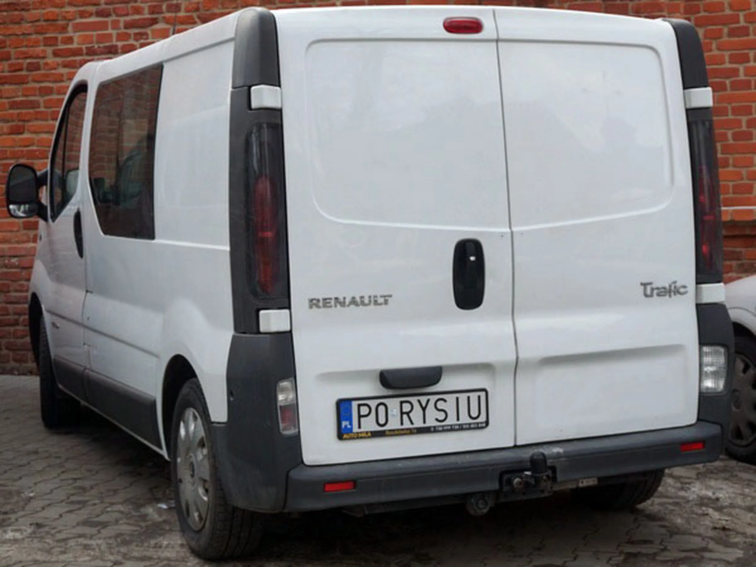 Fajny numer, blacha P0 RYSIU