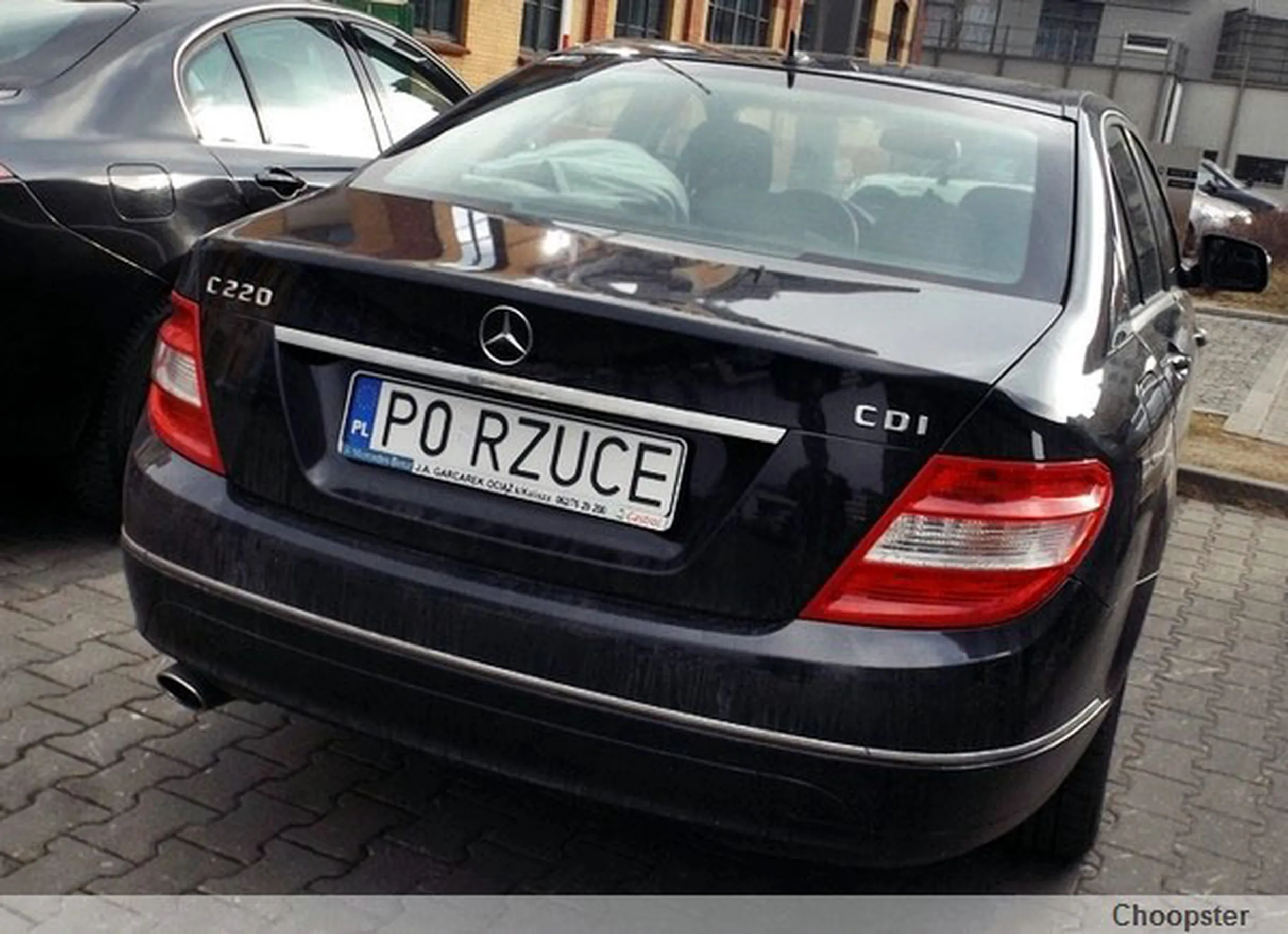 Fajny numer, blacha P0 RZUCE