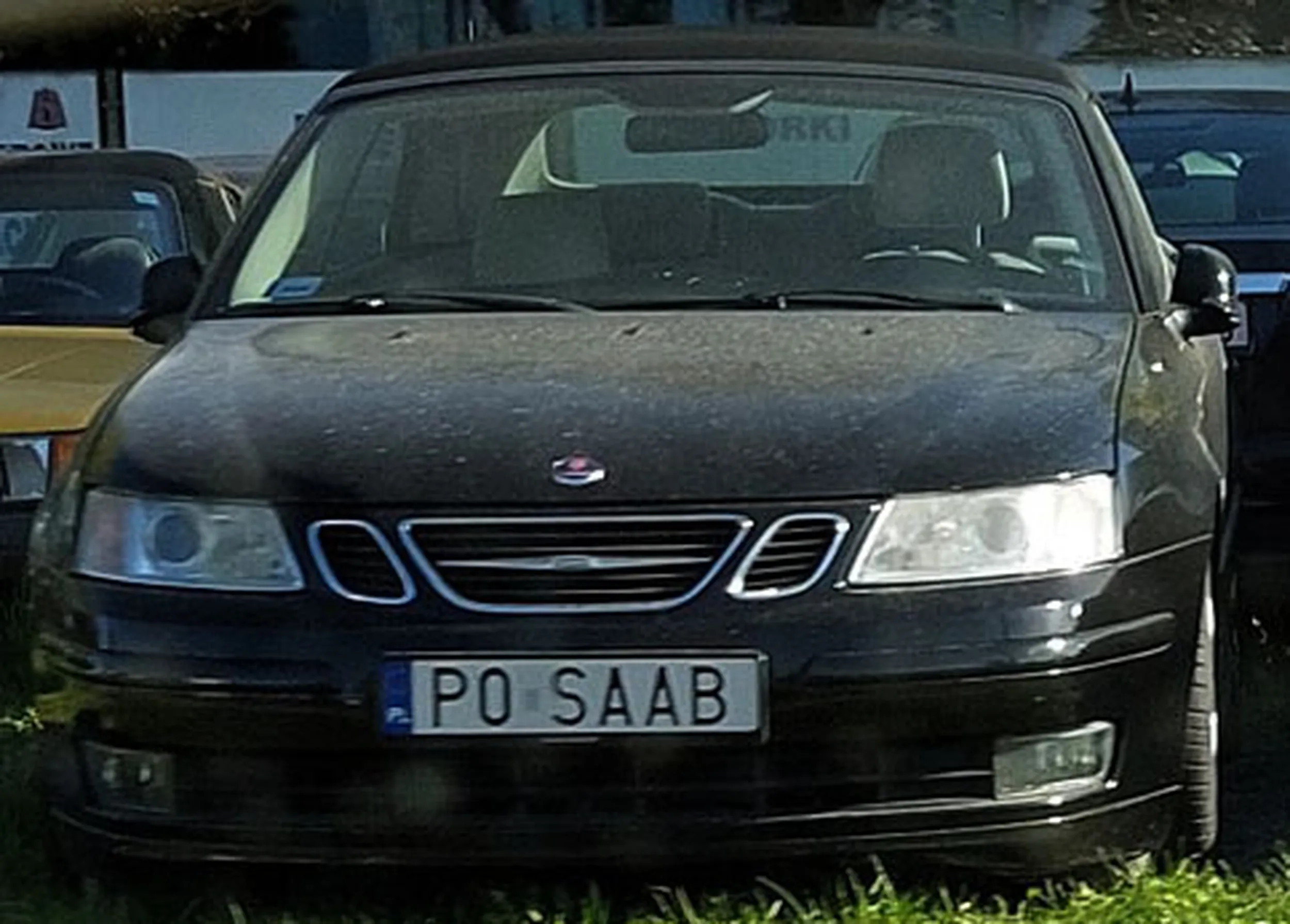 Fajny numer, blacha P0 SAAB