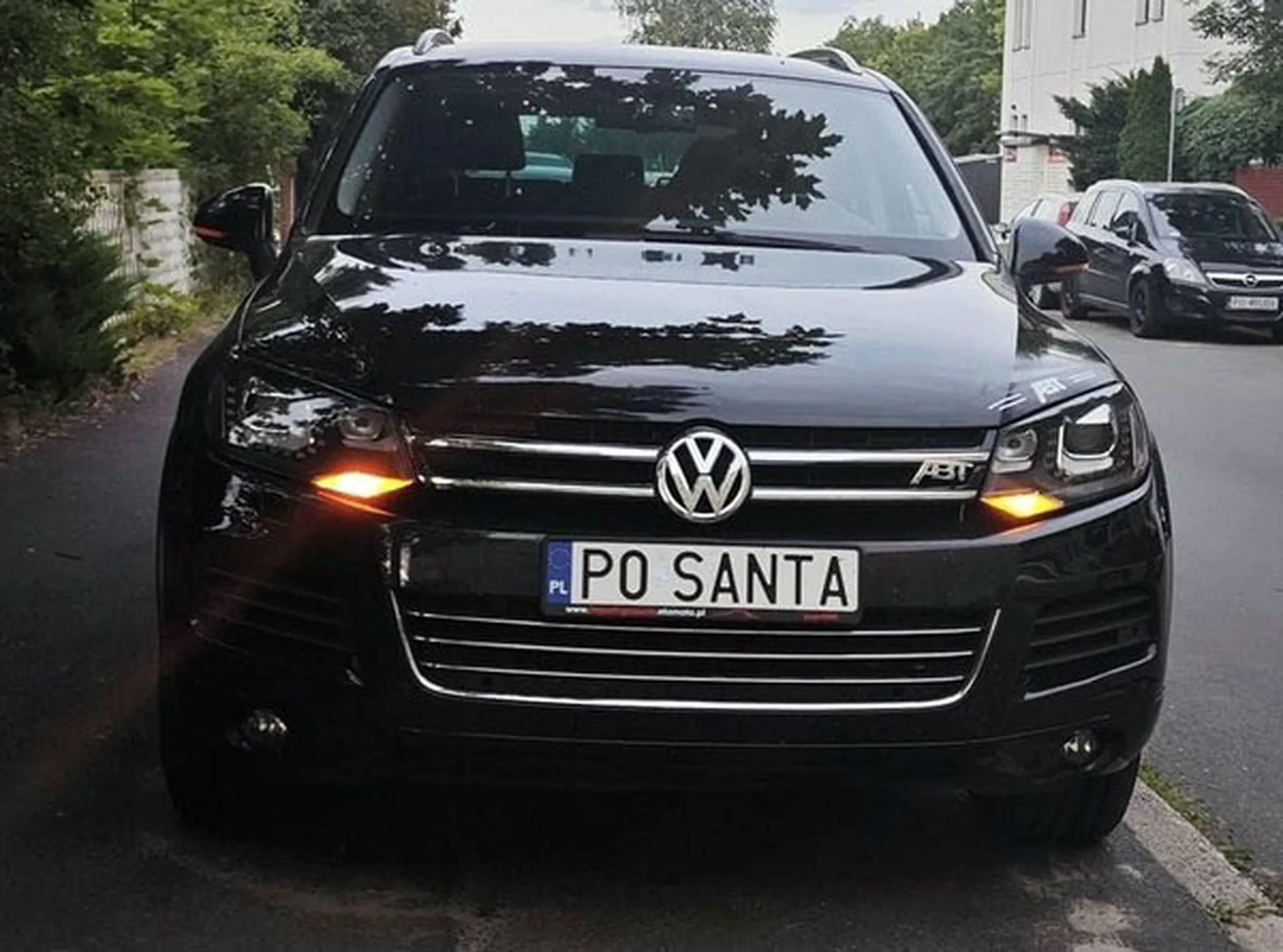 Fajny numer, blacha P0 SANTA