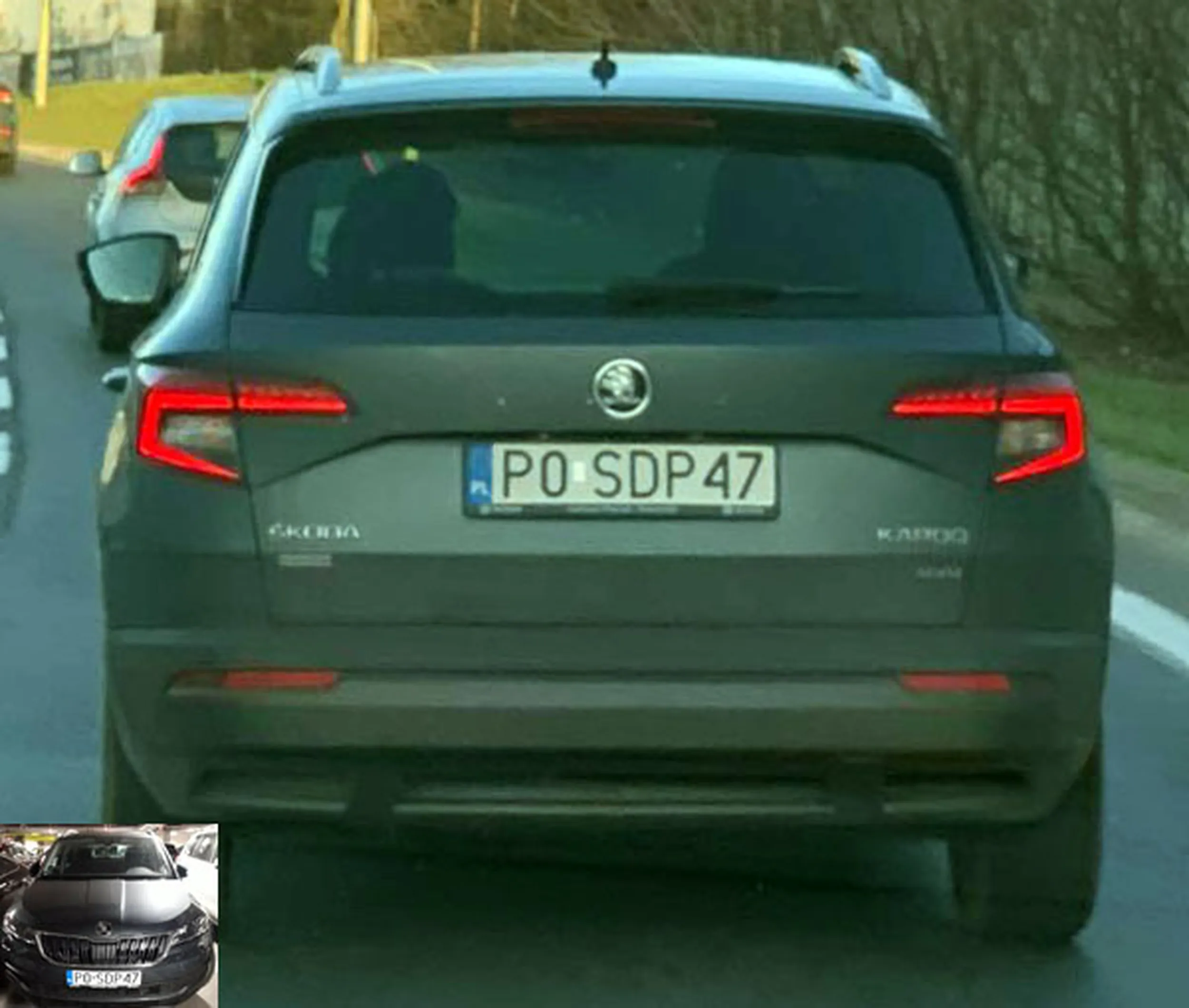 Fajny numer, blacha P0 SDP47