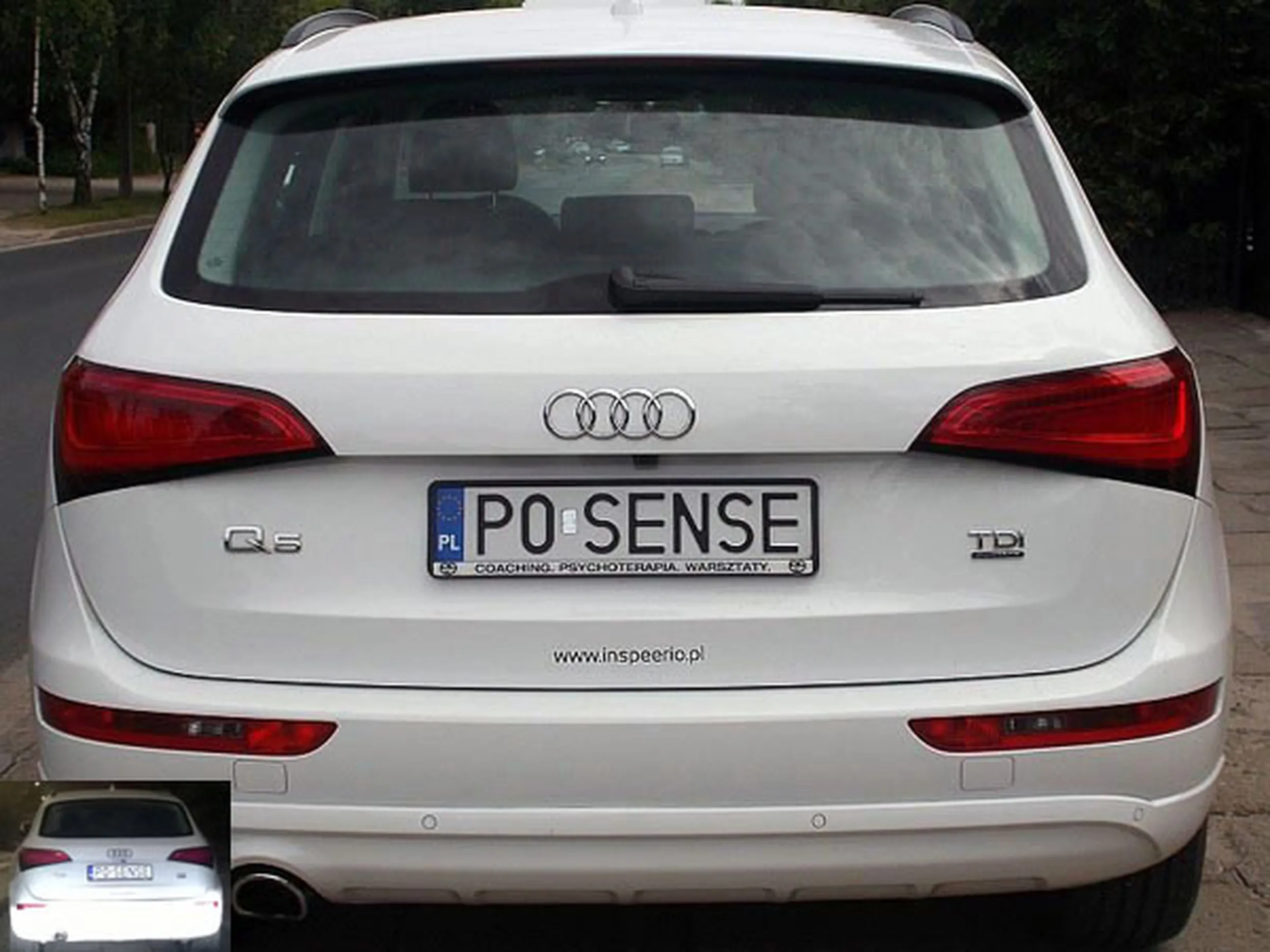 Fajny numer, blacha P0 SENSE