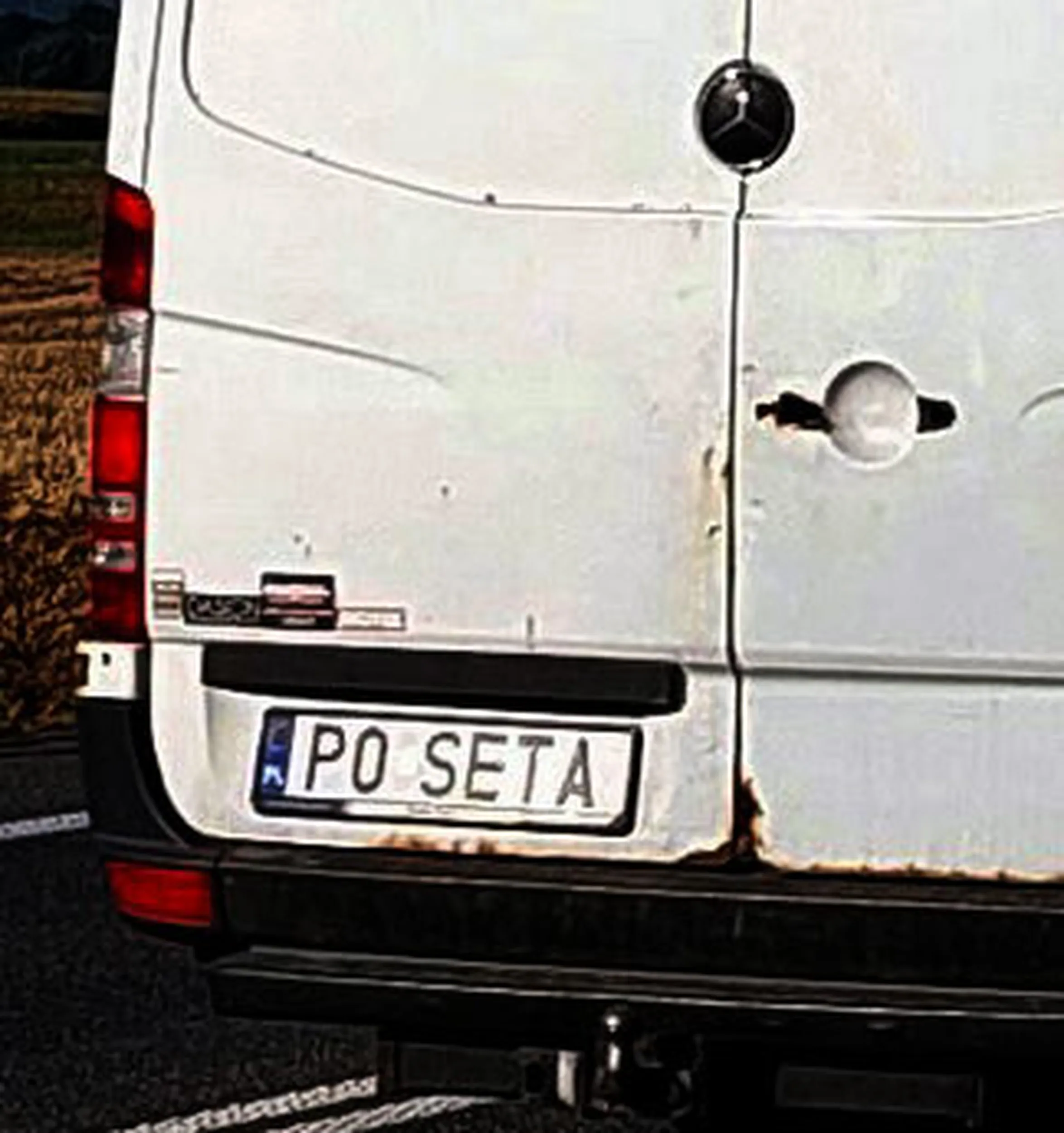 Fajny numer, blacha P0 SETA