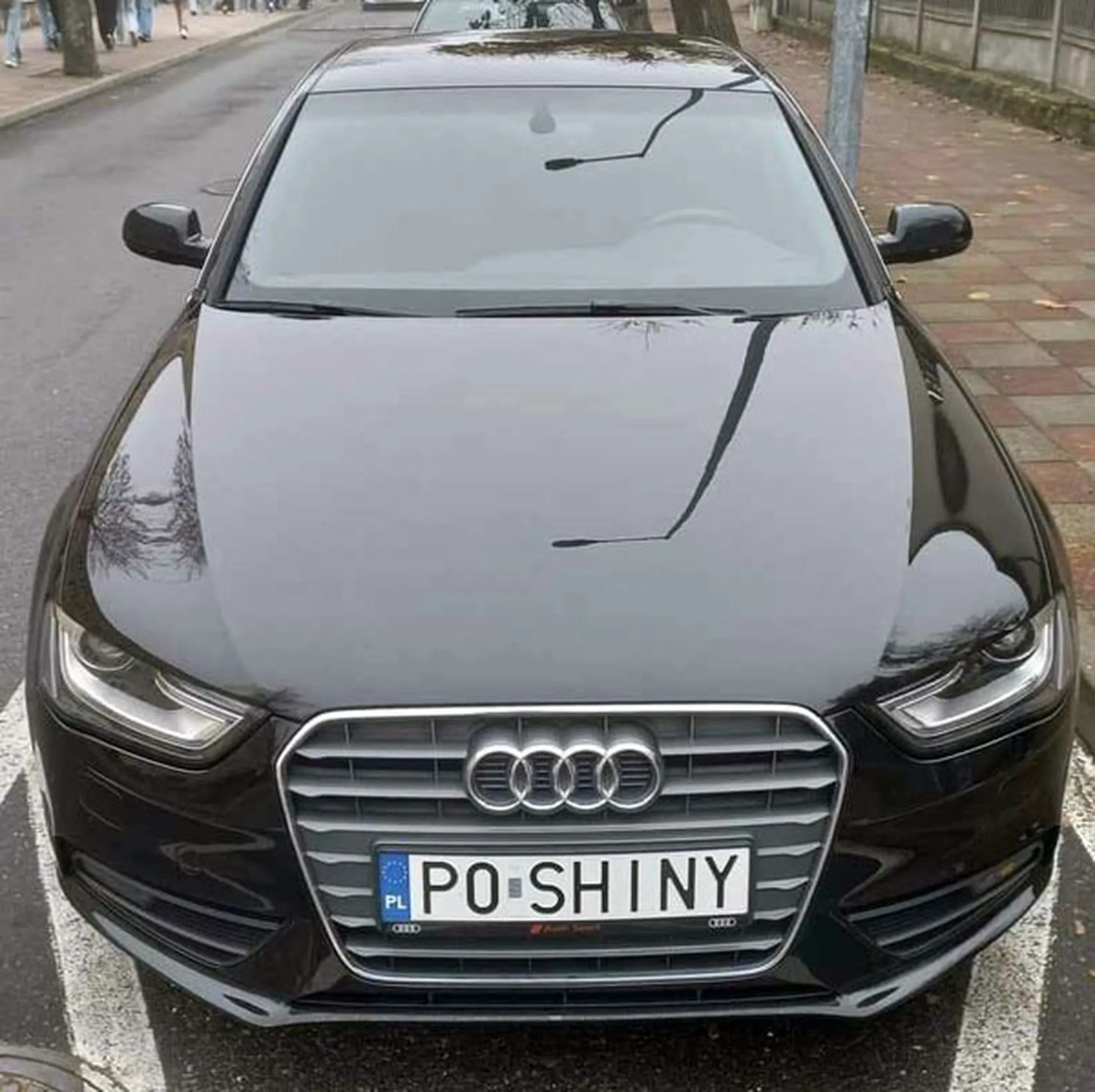 Fajny numer, blacha P0 SHINY