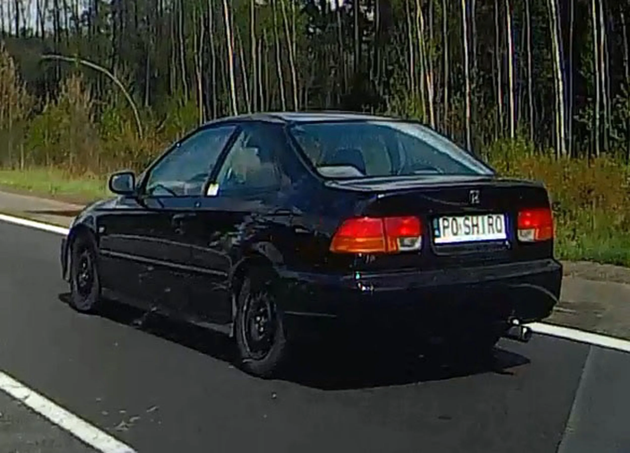 Fajny numer, blacha P0 SHIRO