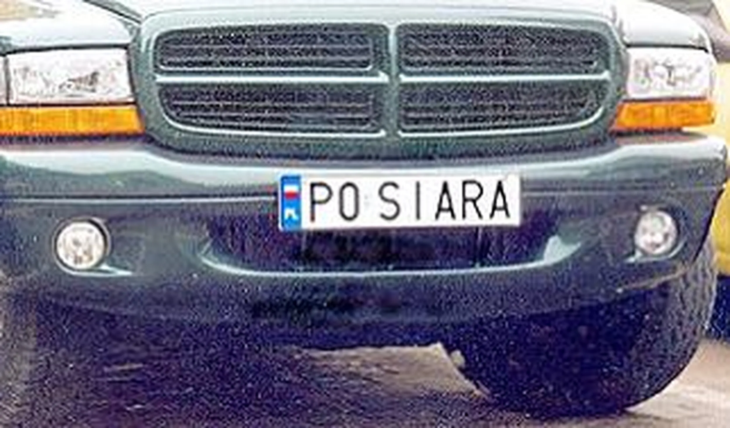 Fajny numer, blacha P0 SIARA