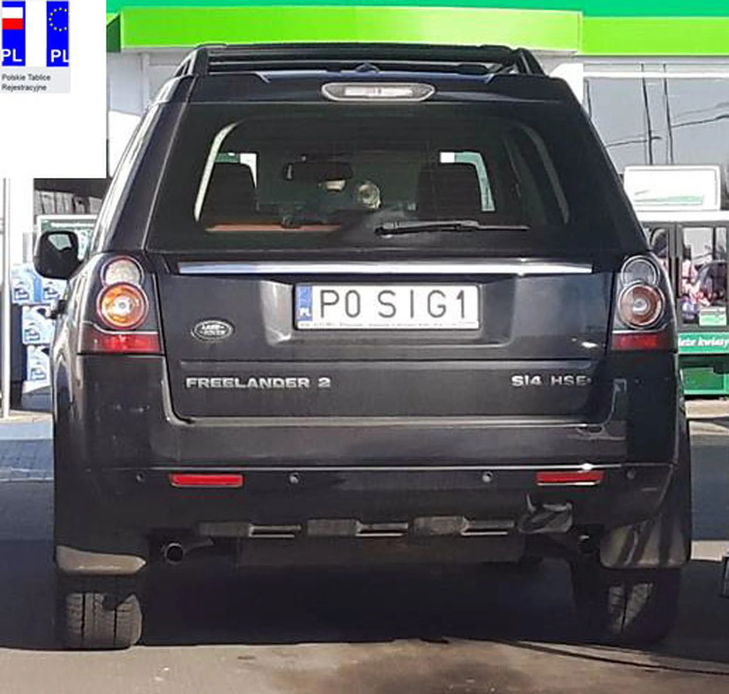 Fajny numer, blacha P0 SIG1