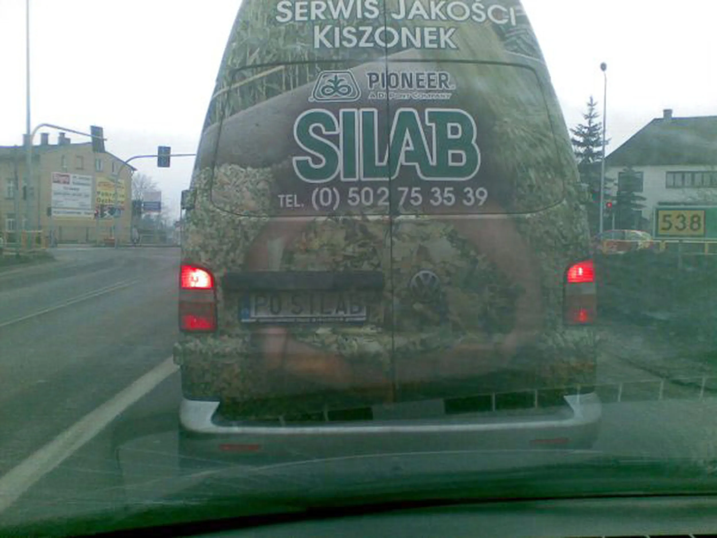 Fajny numer, blacha P0 SILAB