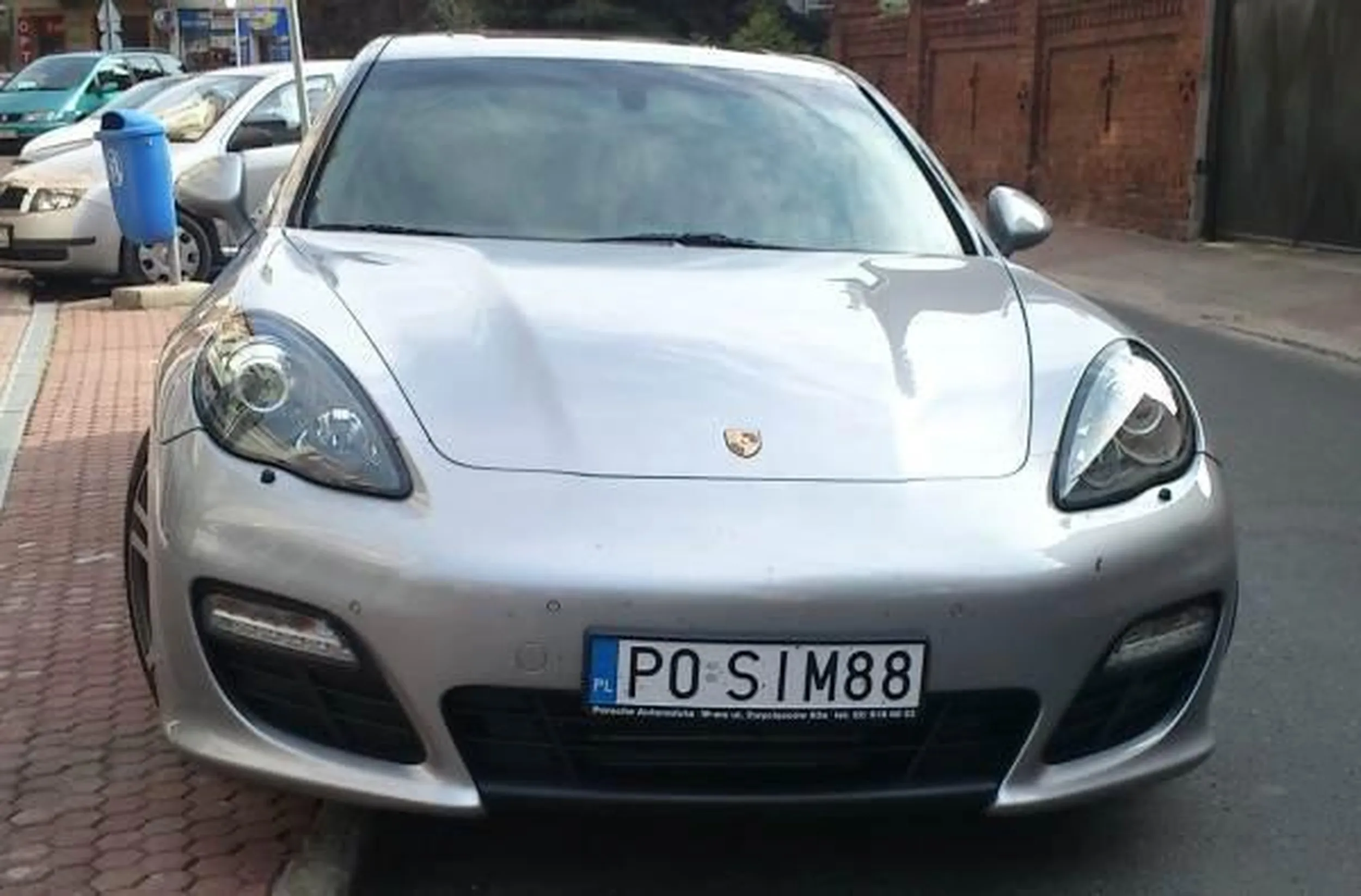 Fajny numer, blacha P0 SIM88