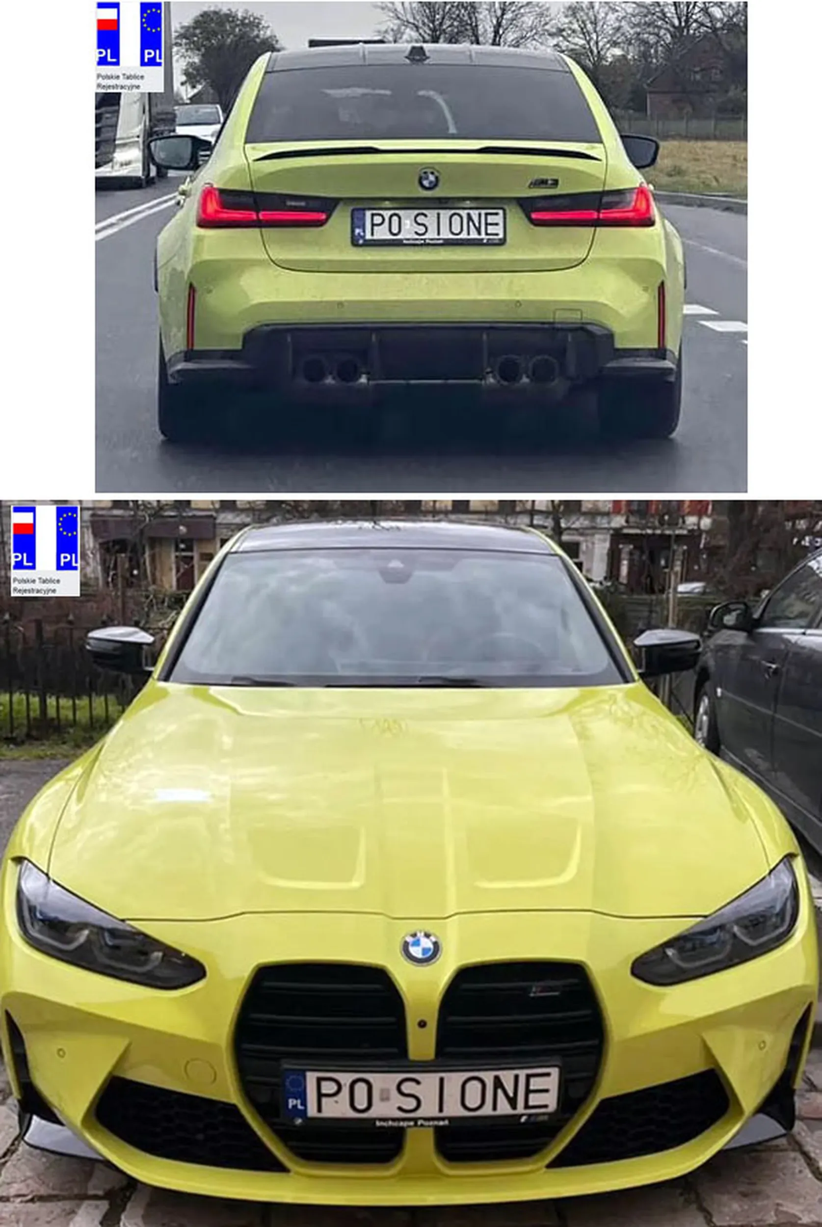 Fajny numer, blacha P0 SIONE