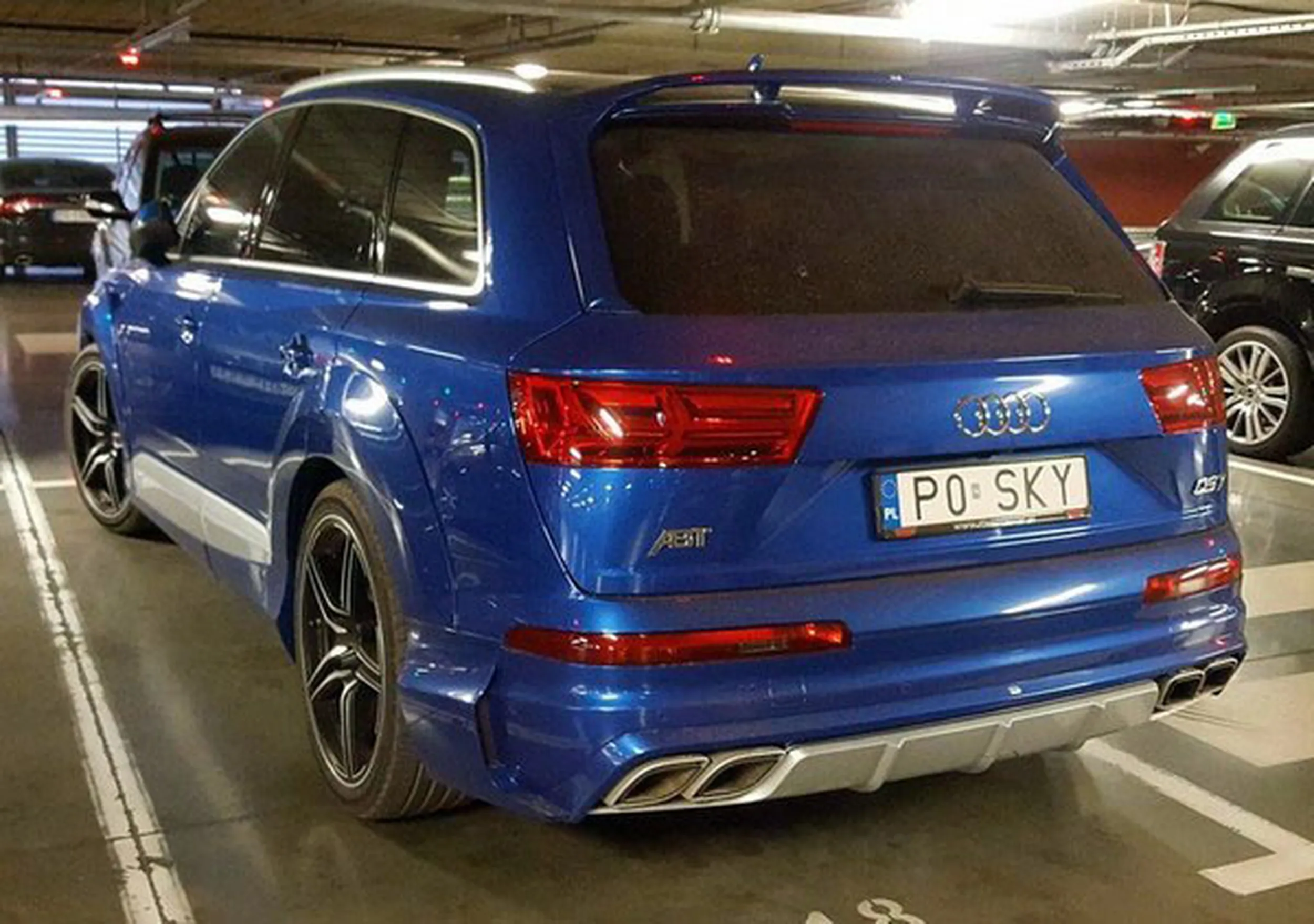 Fajny numer, blacha P0 SKY