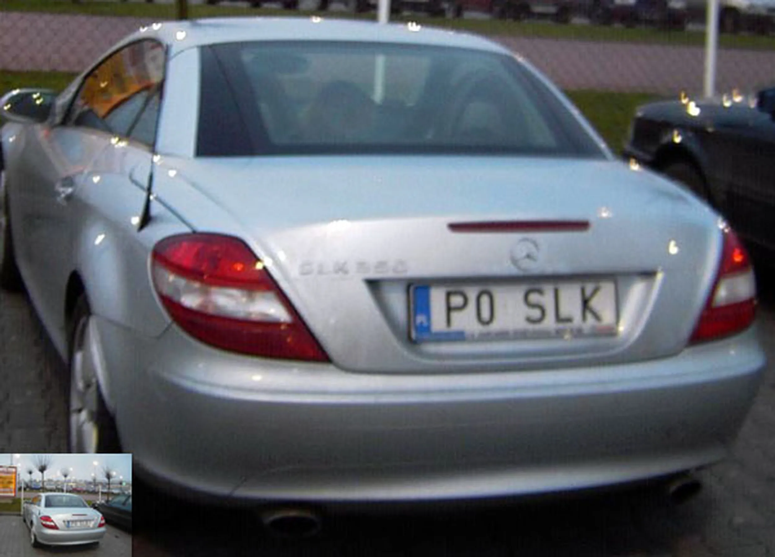 Fajny numer, blacha P0 SLK