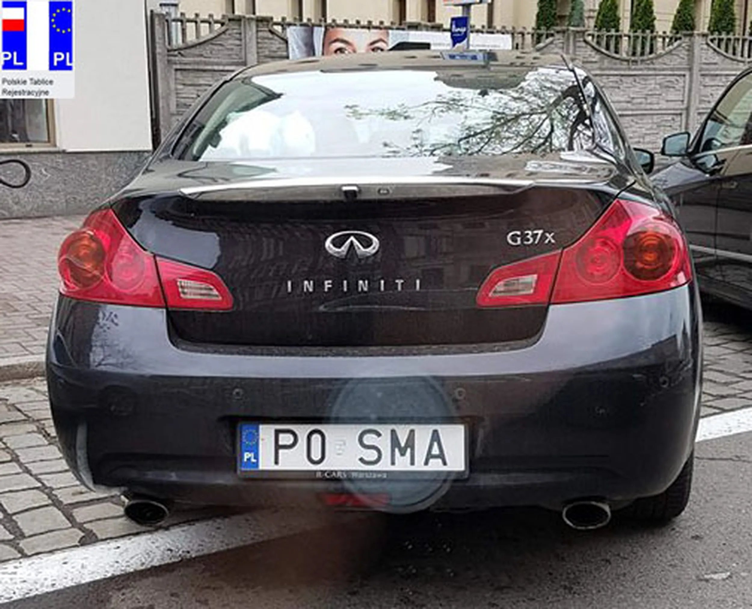 Fajny numer, blacha P0 SMA