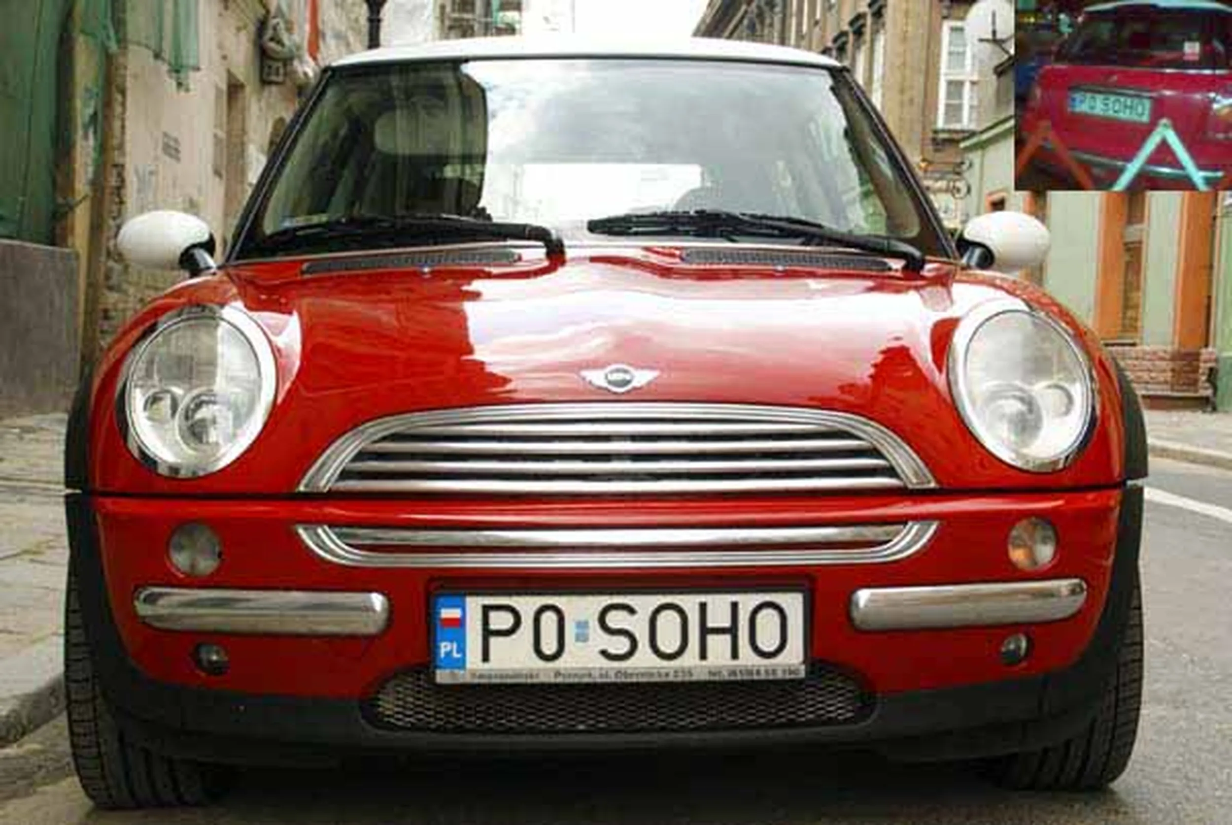 Fajny numer, blacha P0 SOHO