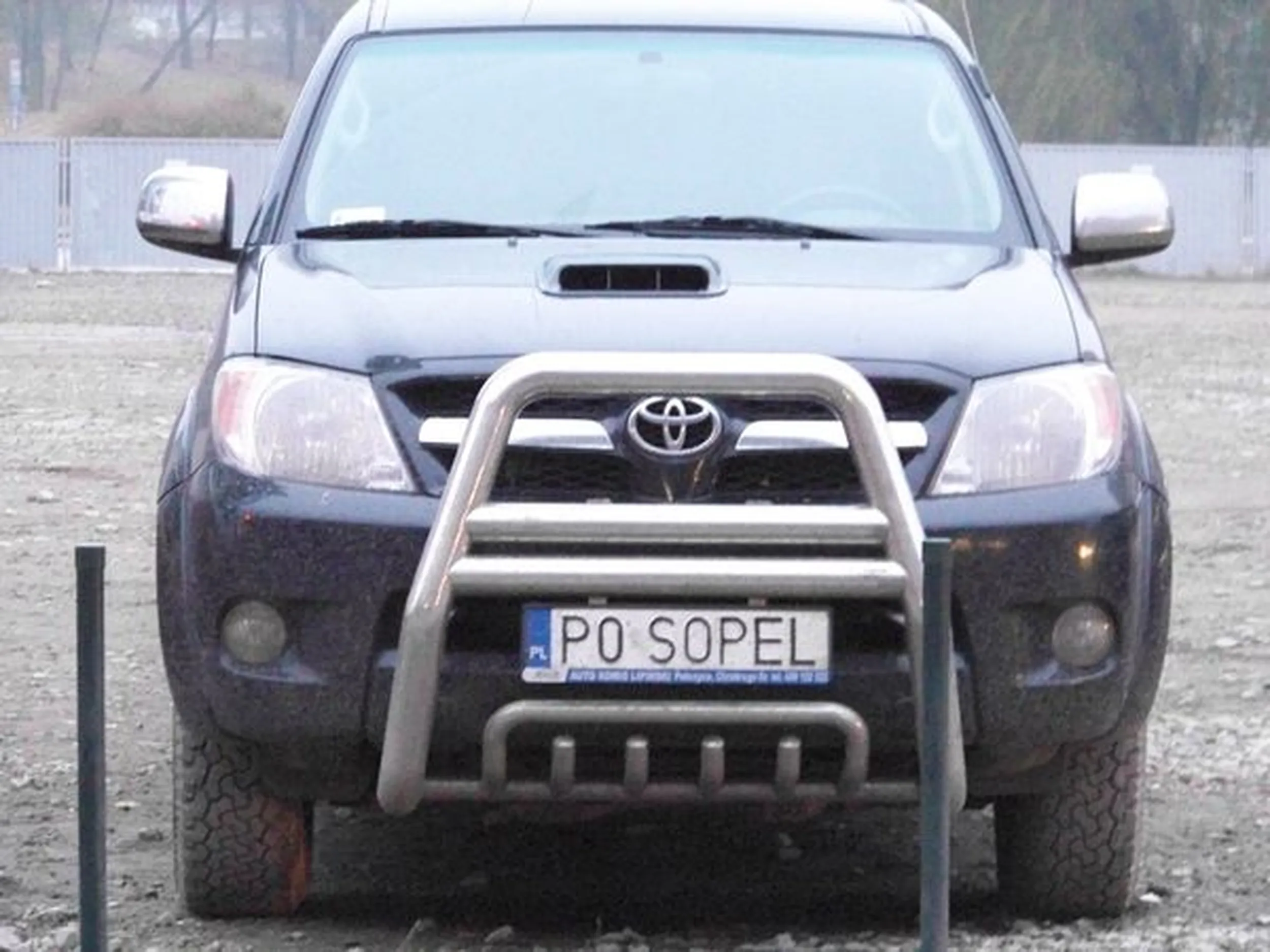 Fajny numer, blacha P0 SOPEL