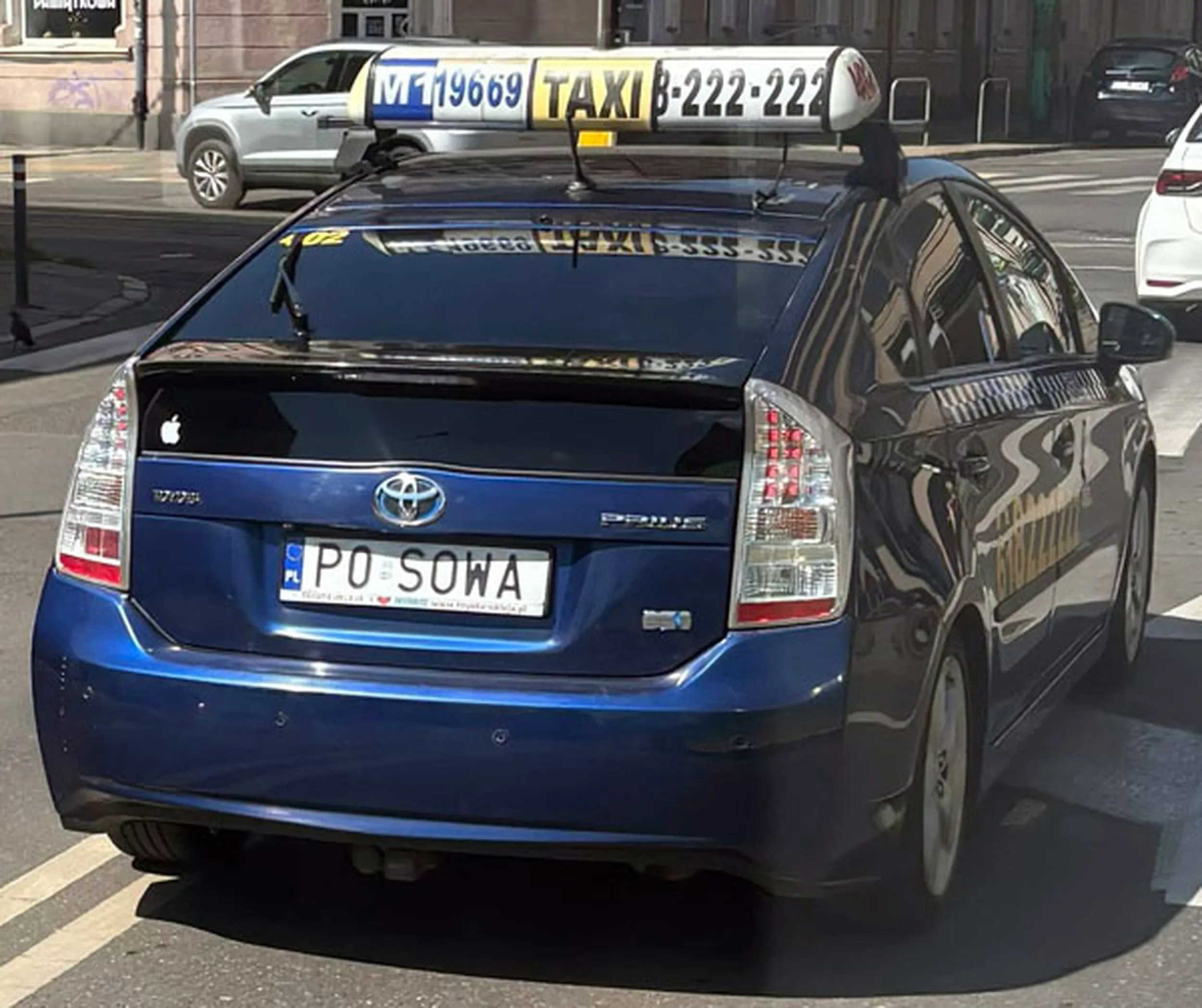 Fajny numer, blacha P0 SOWA