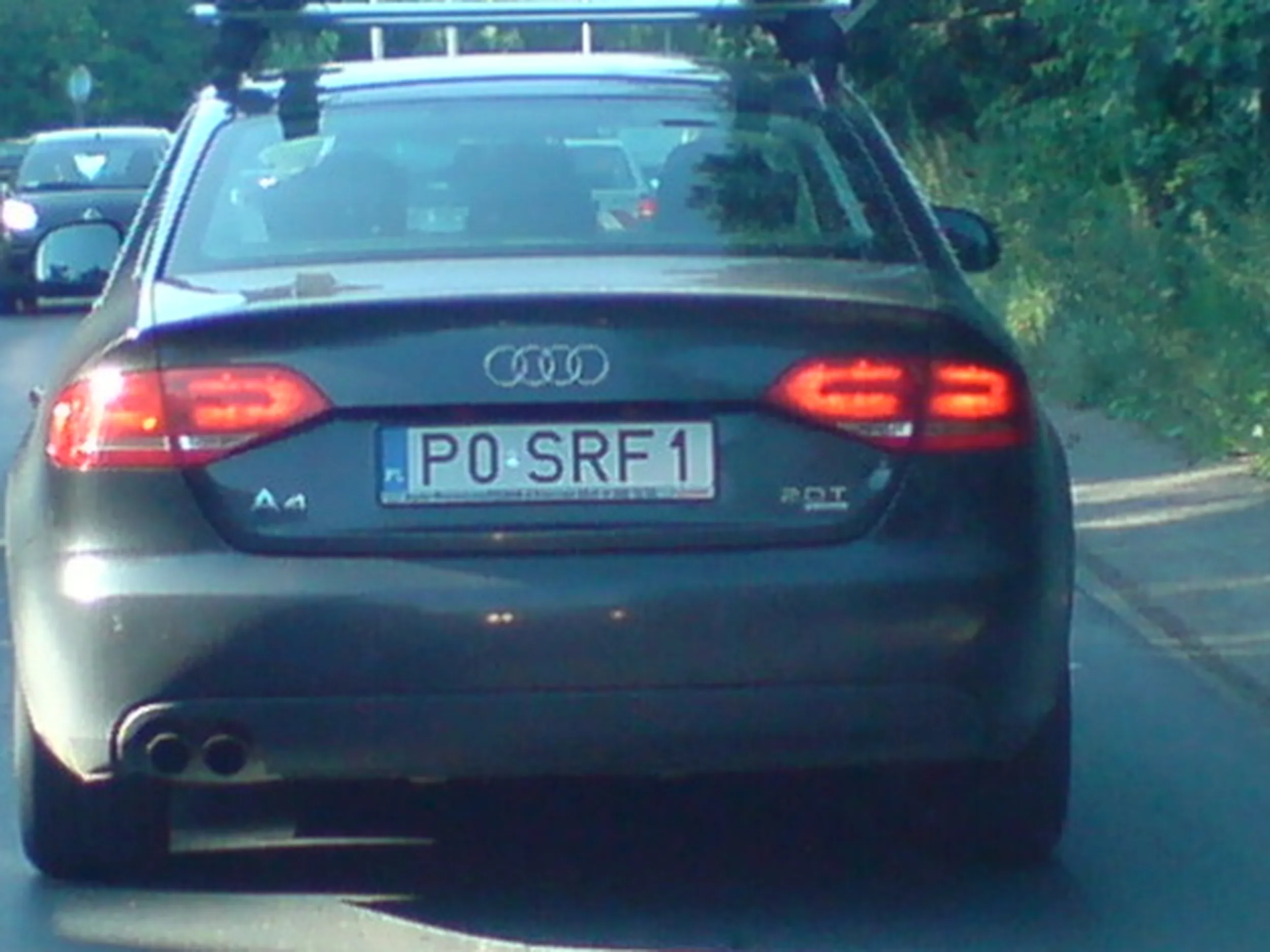 Fajny numer, blacha P0 SRF1