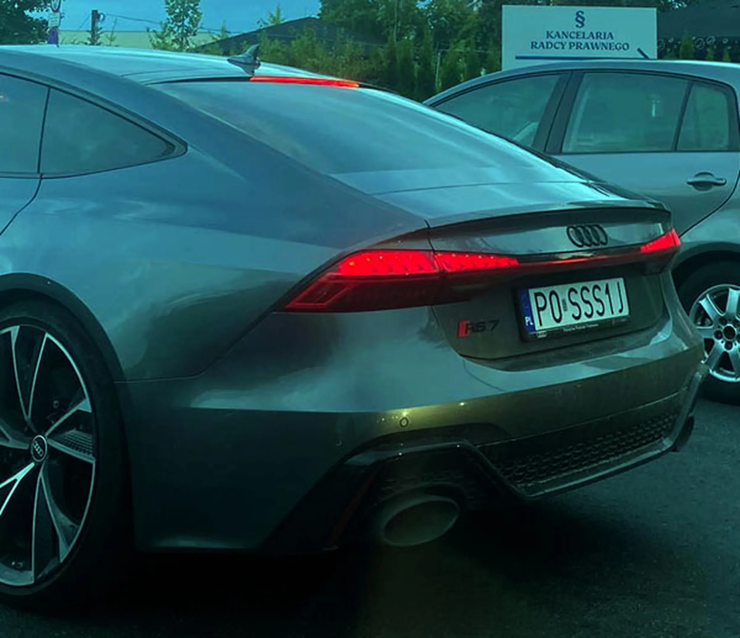 Fajny numer, blacha P0 SSS1J