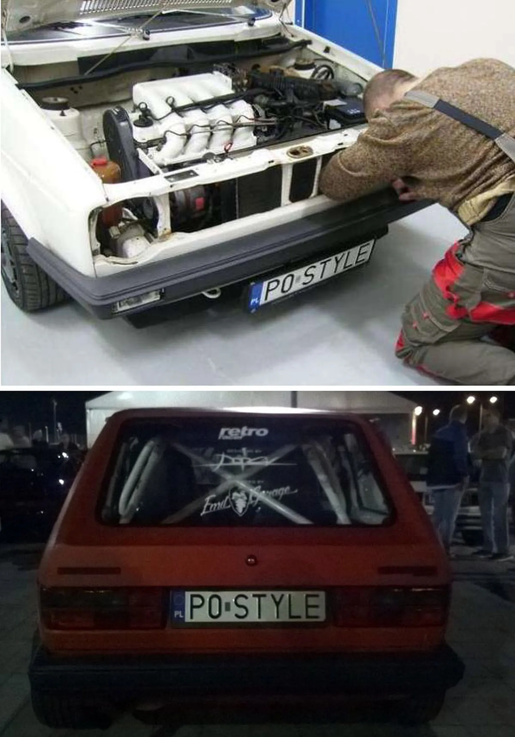 Fajny numer, blacha P0 STYLE