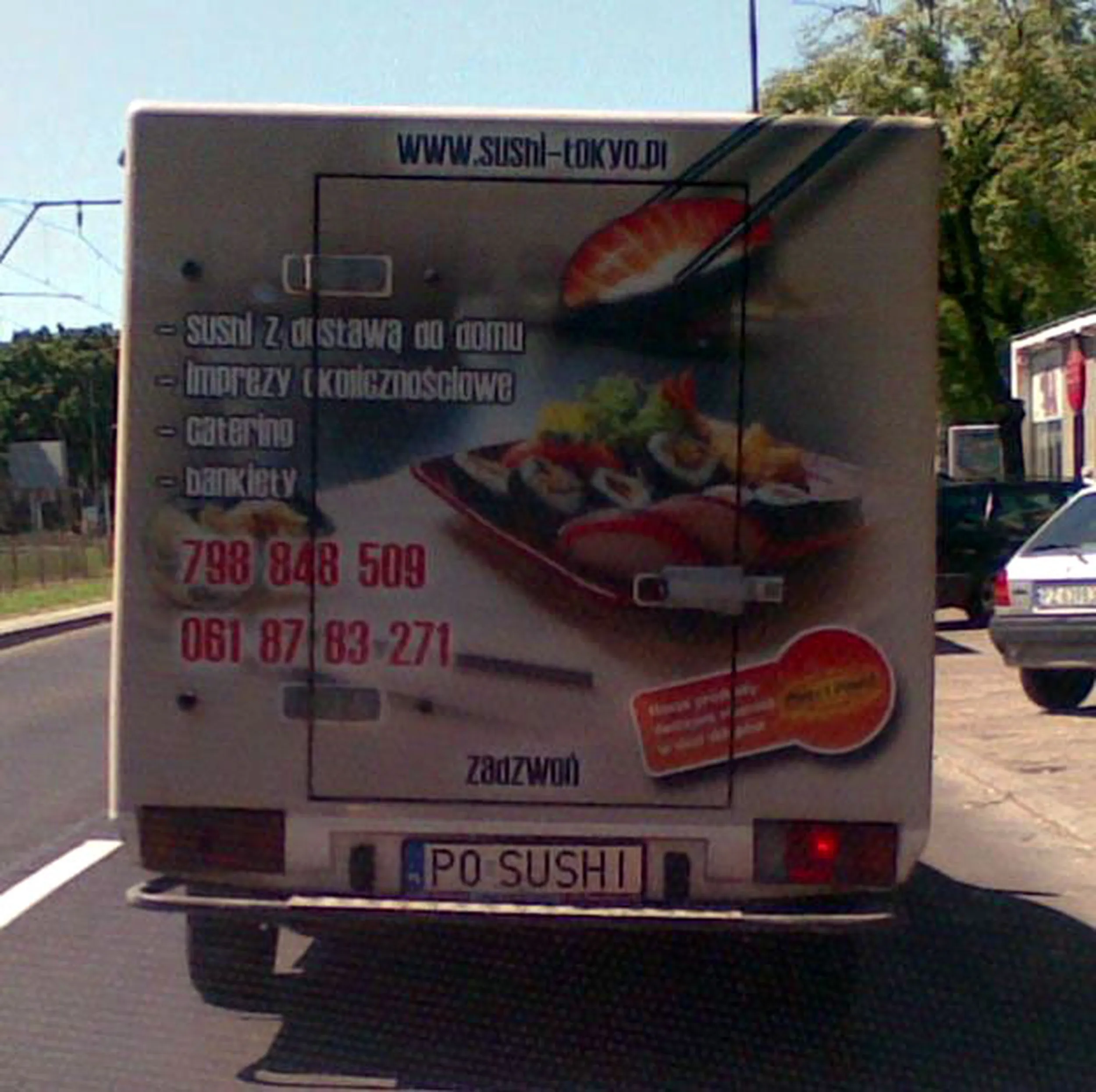 Fajny numer, blacha P0 SUSHI